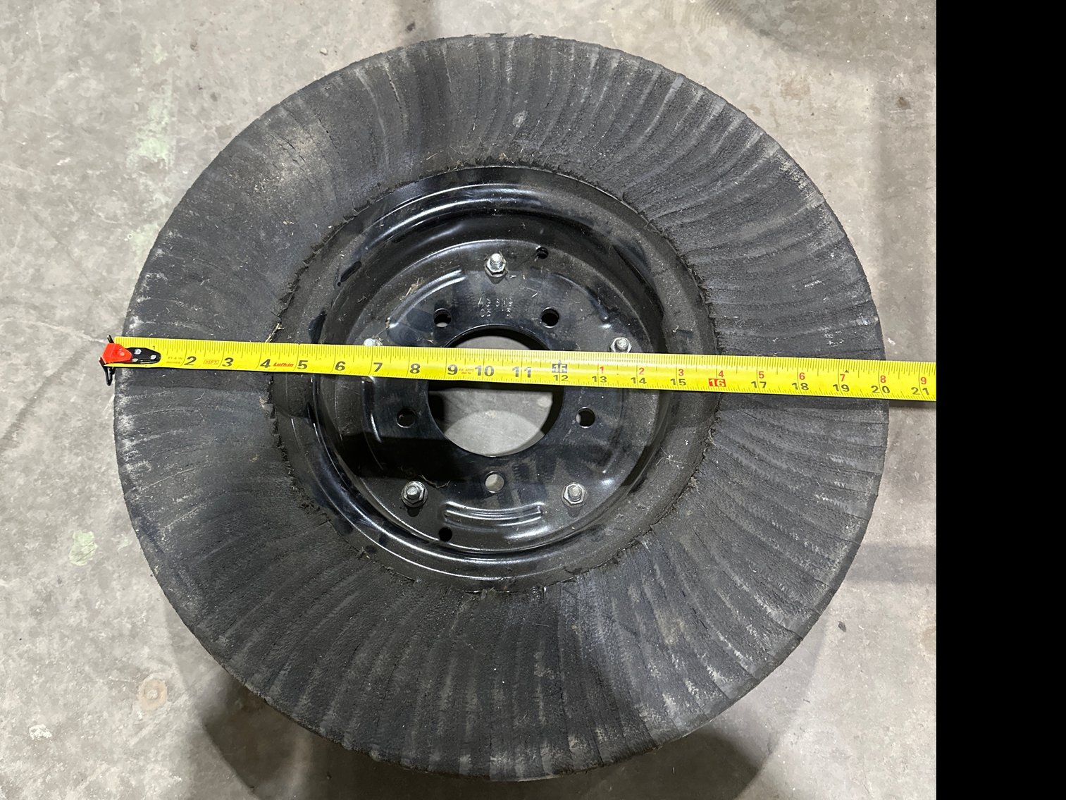 Image for Wheel for bushog. 20”