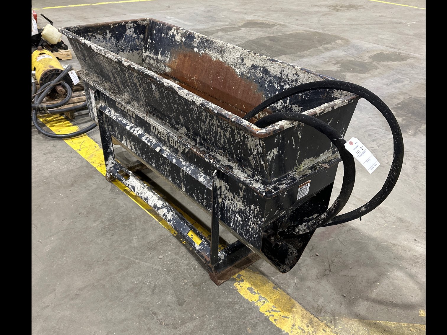 Image for Concrete mixer auger bucker for skid steer