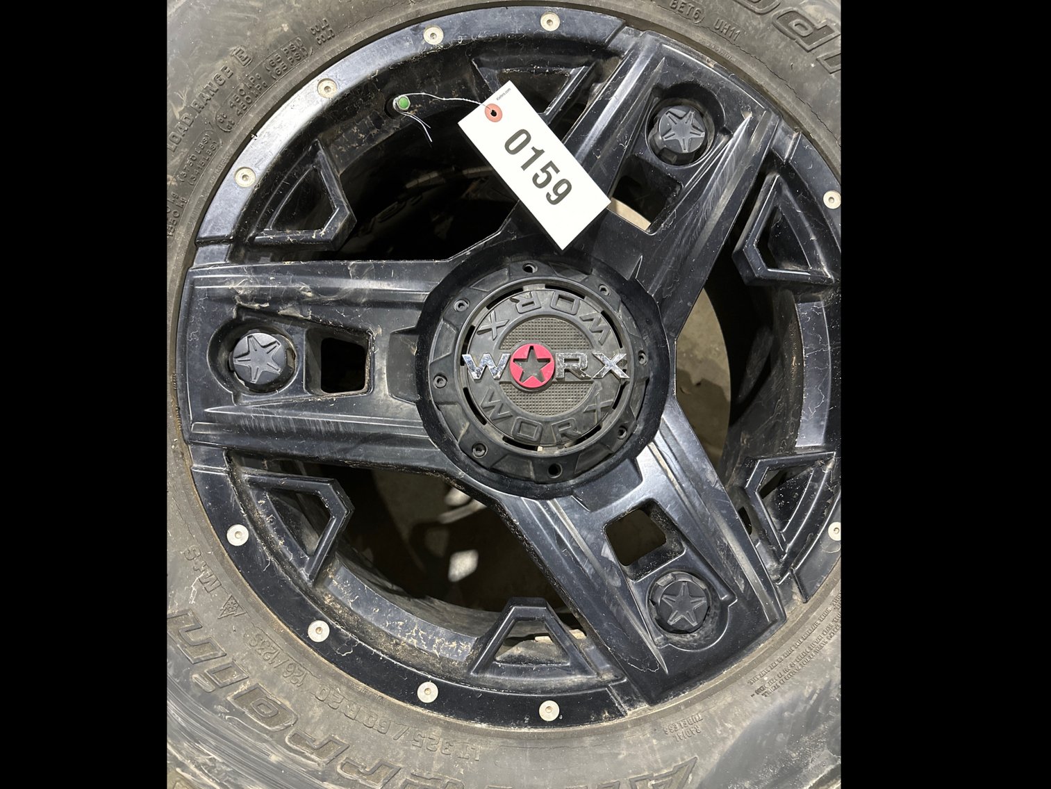 Image for 4 tires with rims