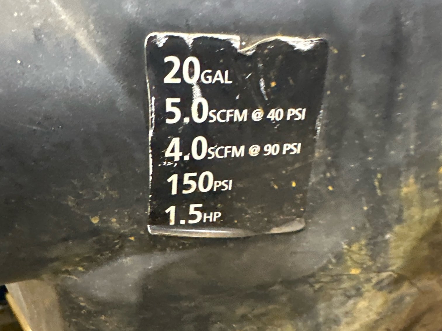 Image for Husky air compressor