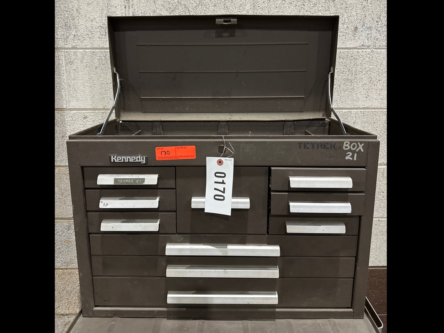 Image for Kennedy 10 drawer toolbox
