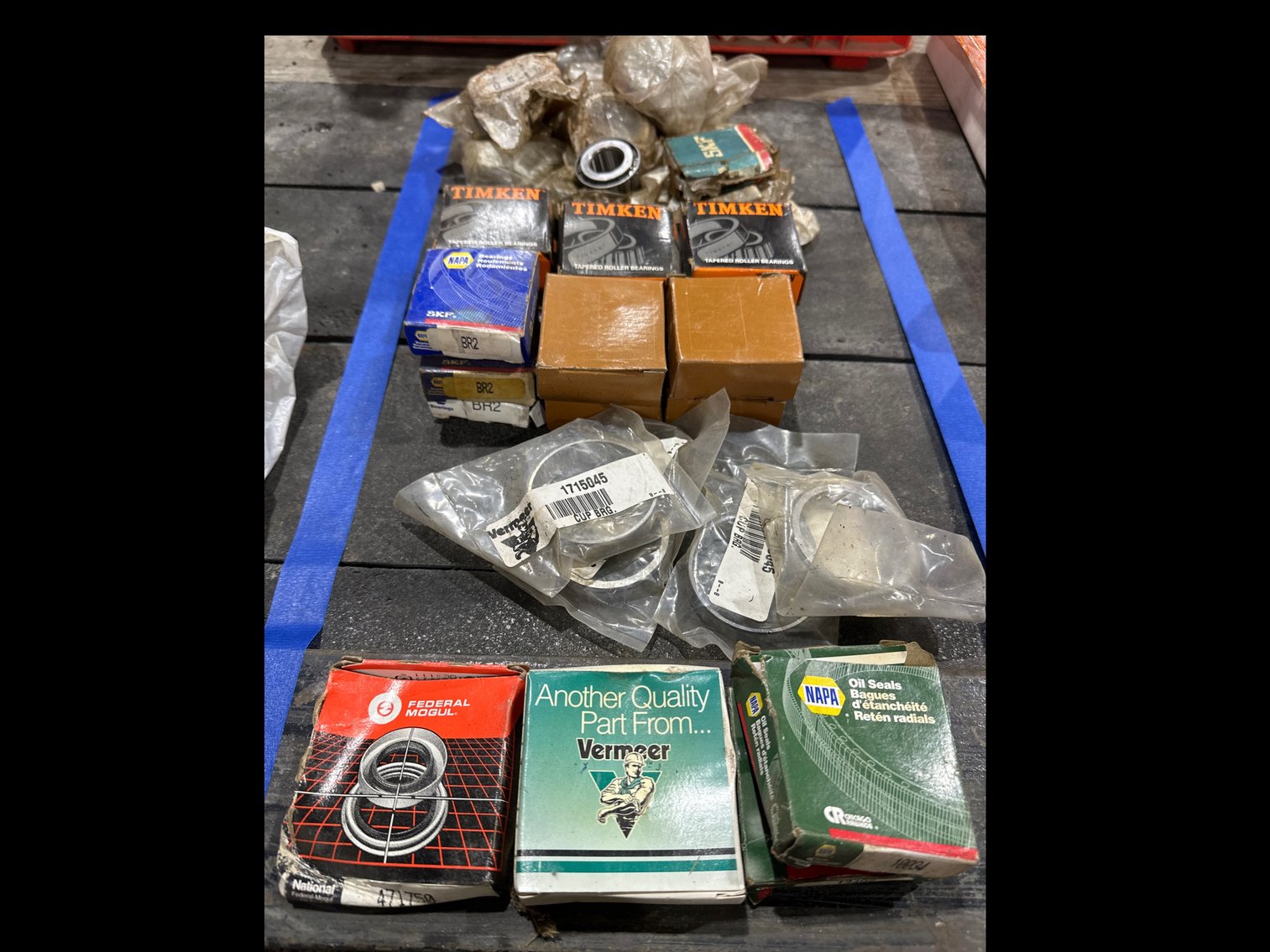 Image for Various bearings and parts