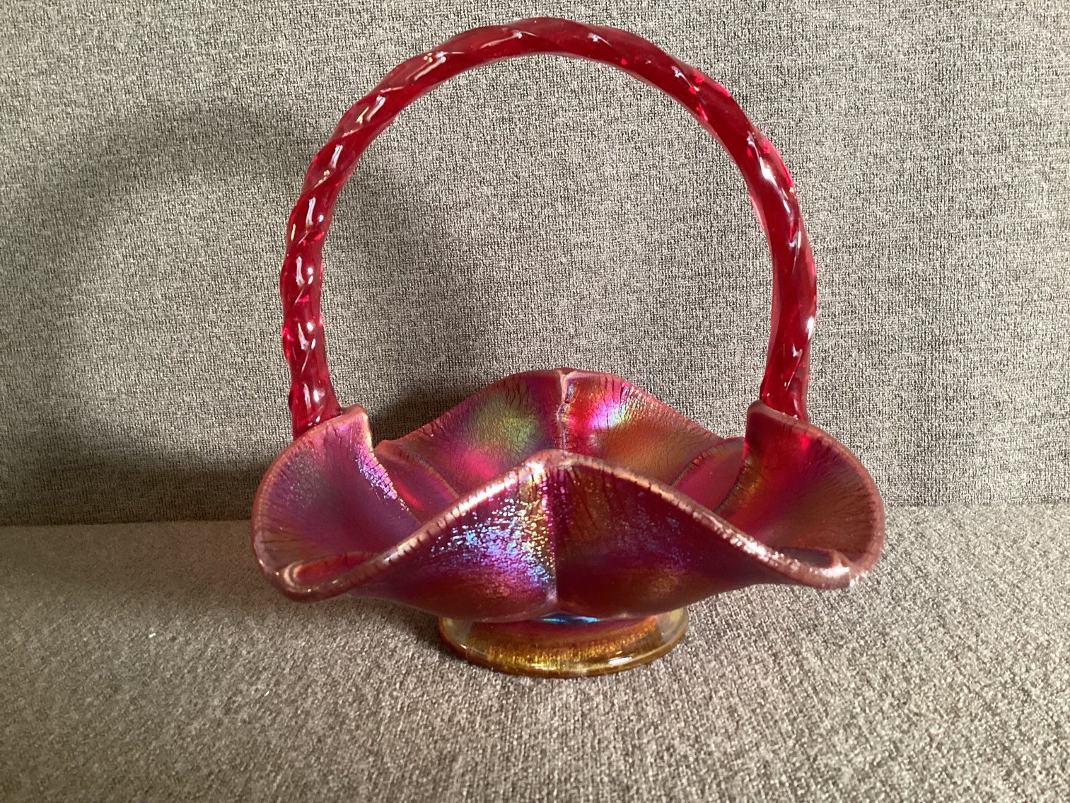 Image for Fenton Red Stretch Basket
