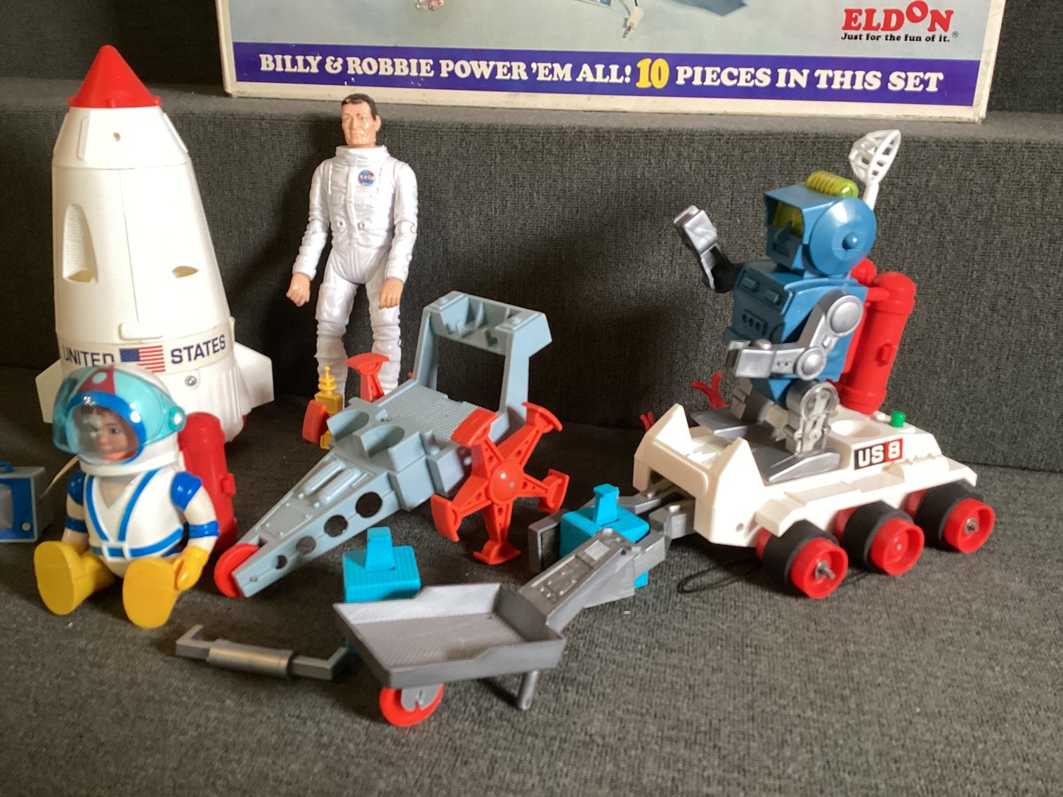 Image for Bill Blast Off & Robbie Robot Space Set