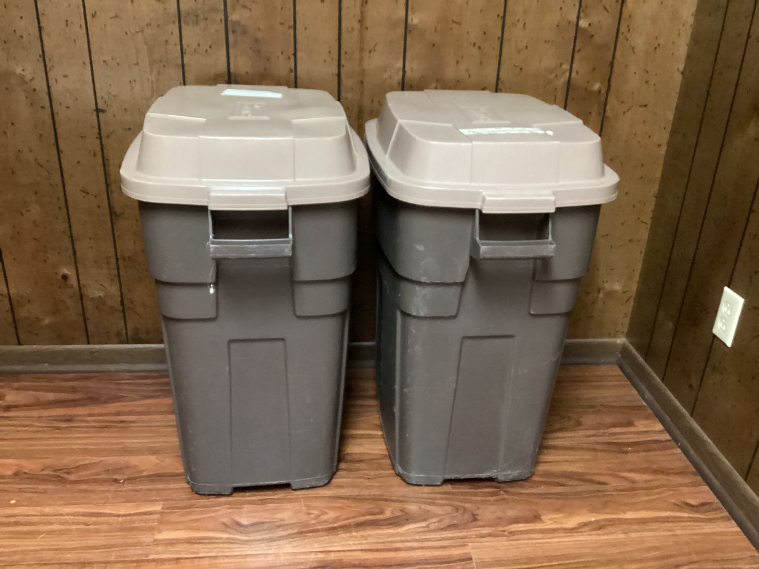 Image for Large Sears Trash Cans