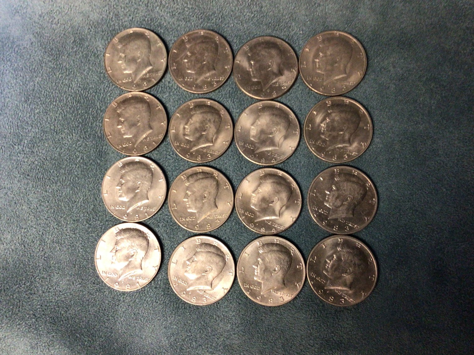 Image for Kennedy Half Dollars - All Early 1980’s