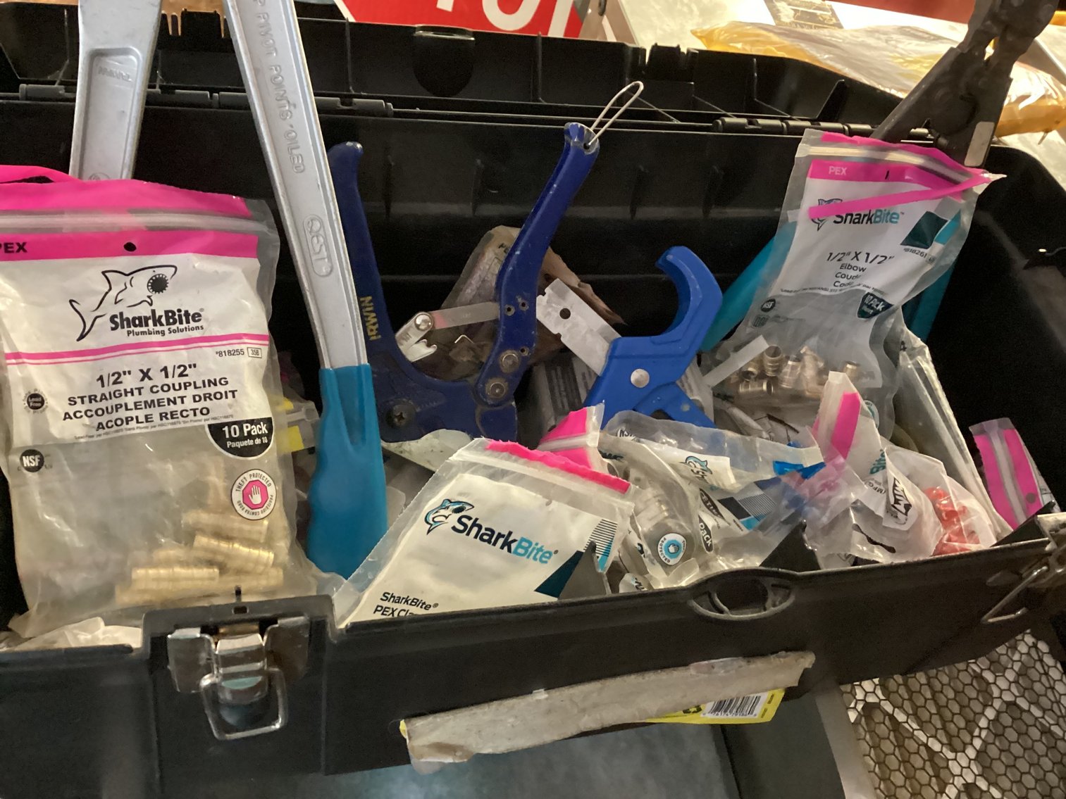 Image for Pex and Shark Bite Plumbing Fittings and Tools