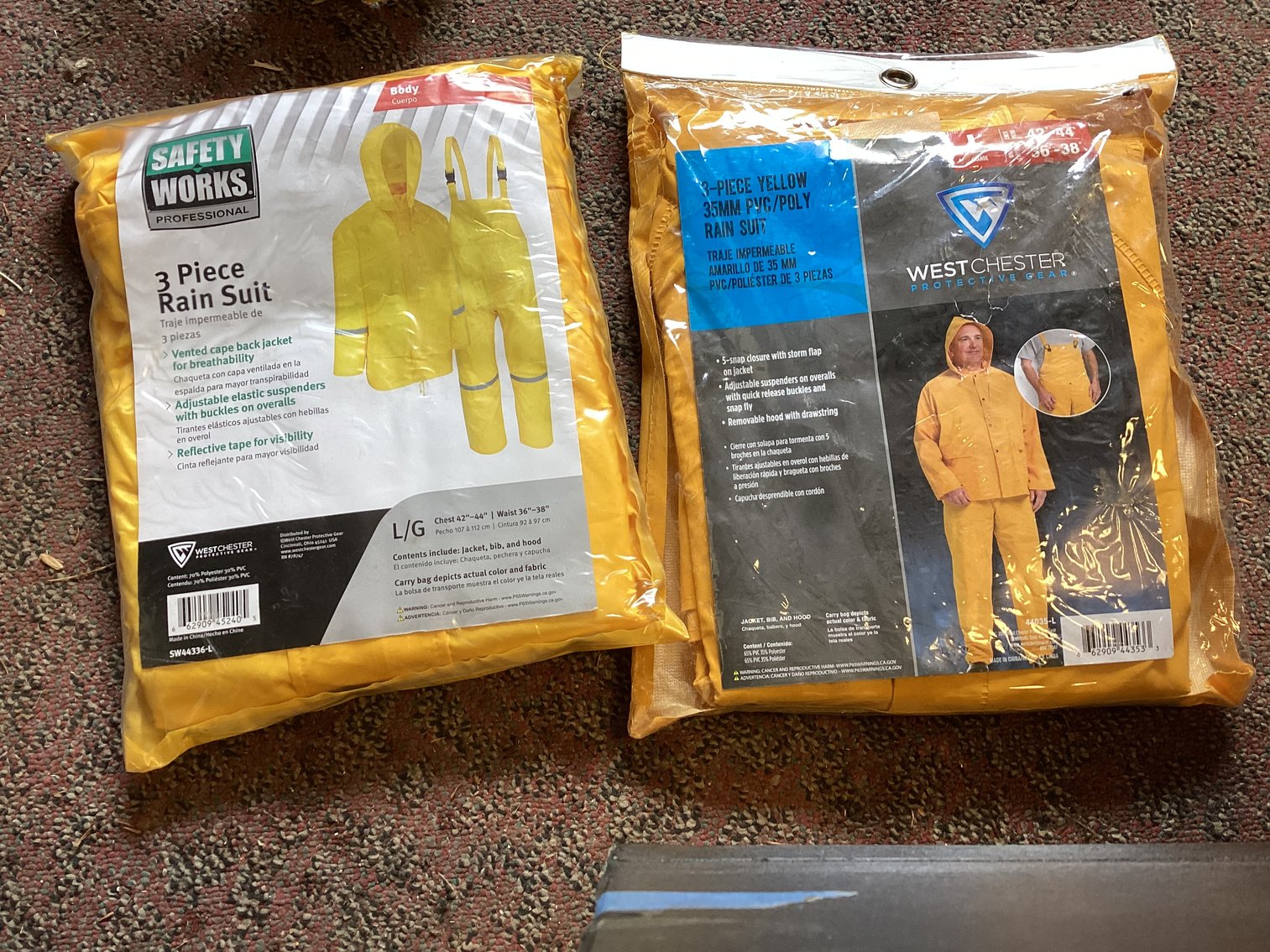 Image for Climbing Harnesses and Rain Suits