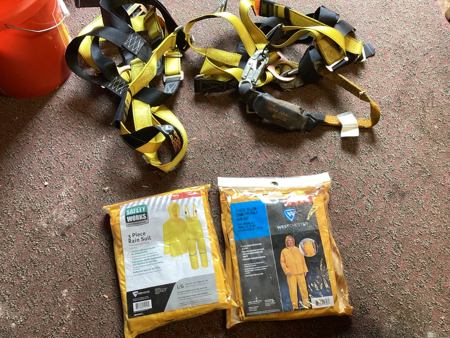Image for Climbing Harnesses and Rain Suits