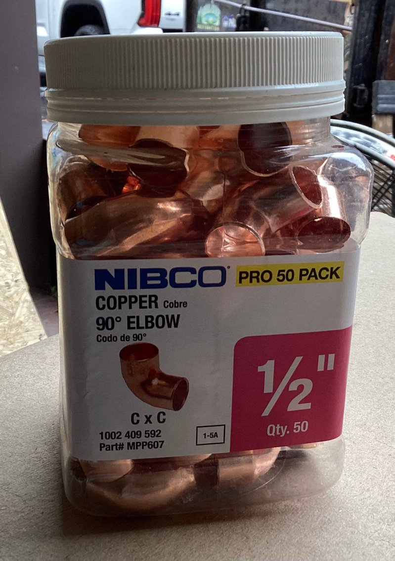 Image for 1/2” Copper Elbows