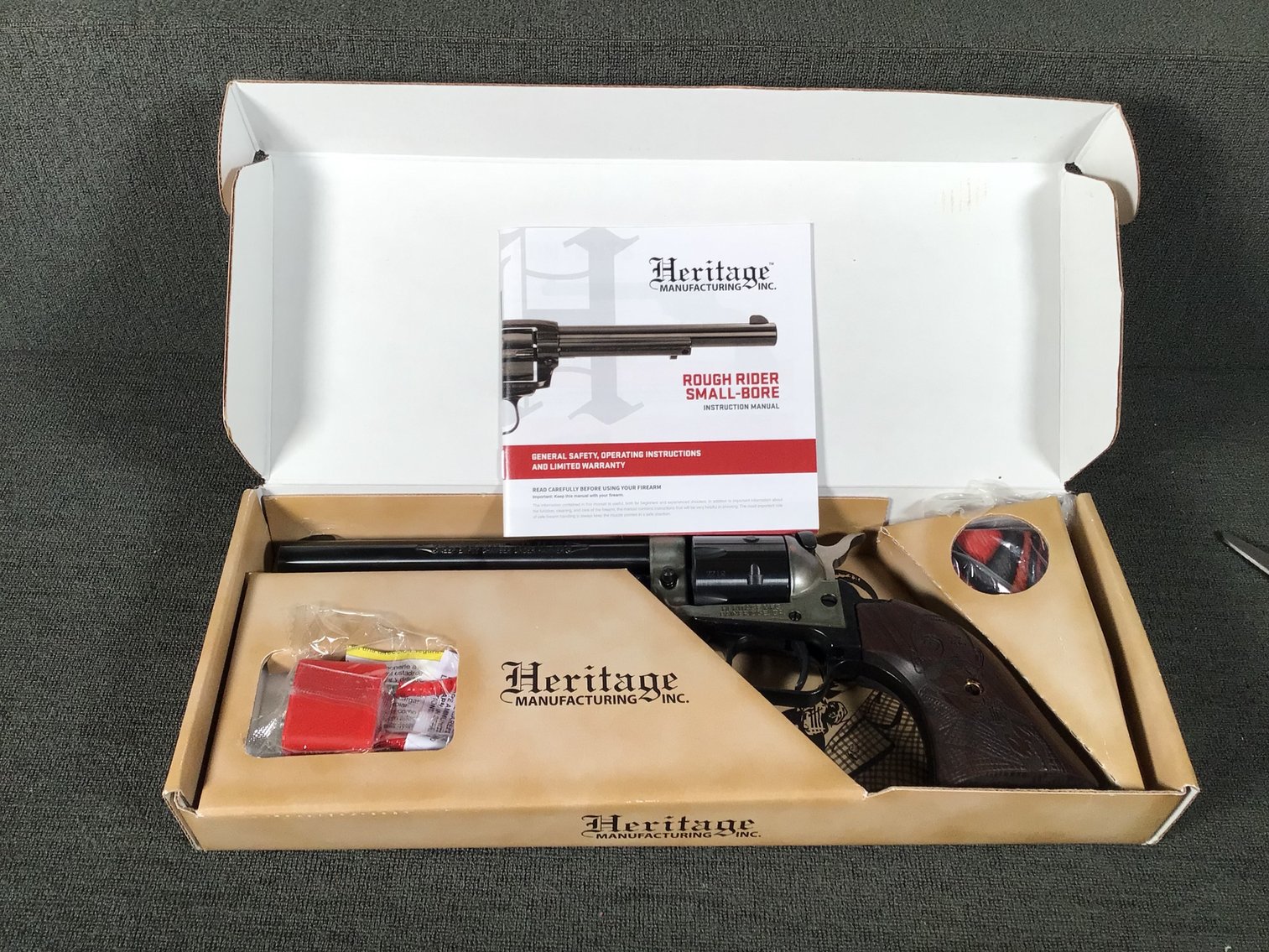 Image for Heritage Rough Rider .22 cal. revolver w/ box