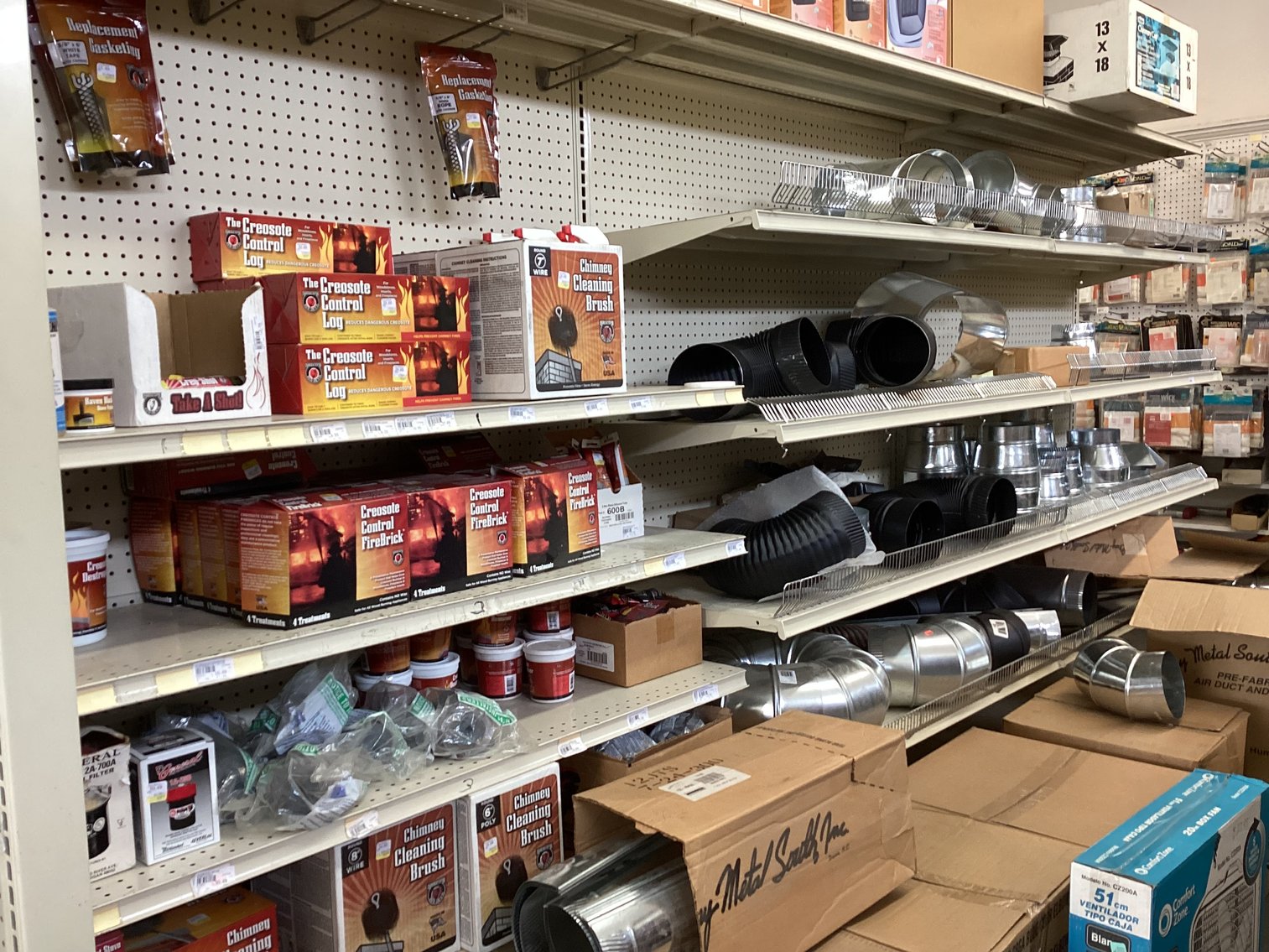 Image for Large Lot of Stove Accessories and  Stove Pipe