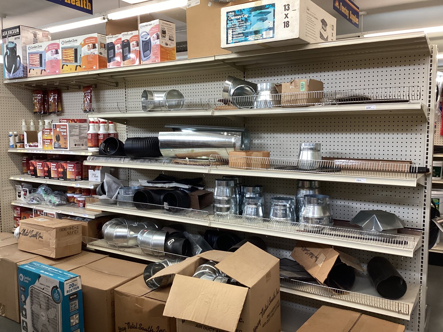 Image for Large Lot of Stove Accessories and  Stove Pipe