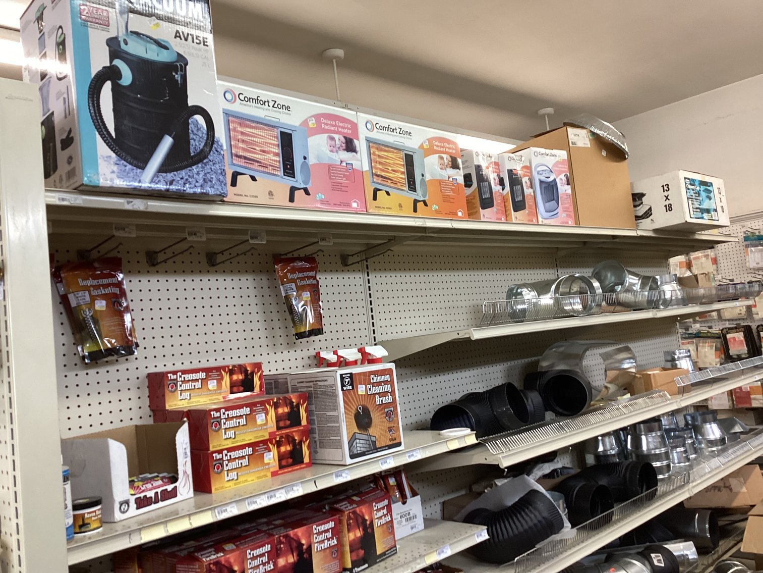 Image for Large Lot of Stove Accessories and  Stove Pipe