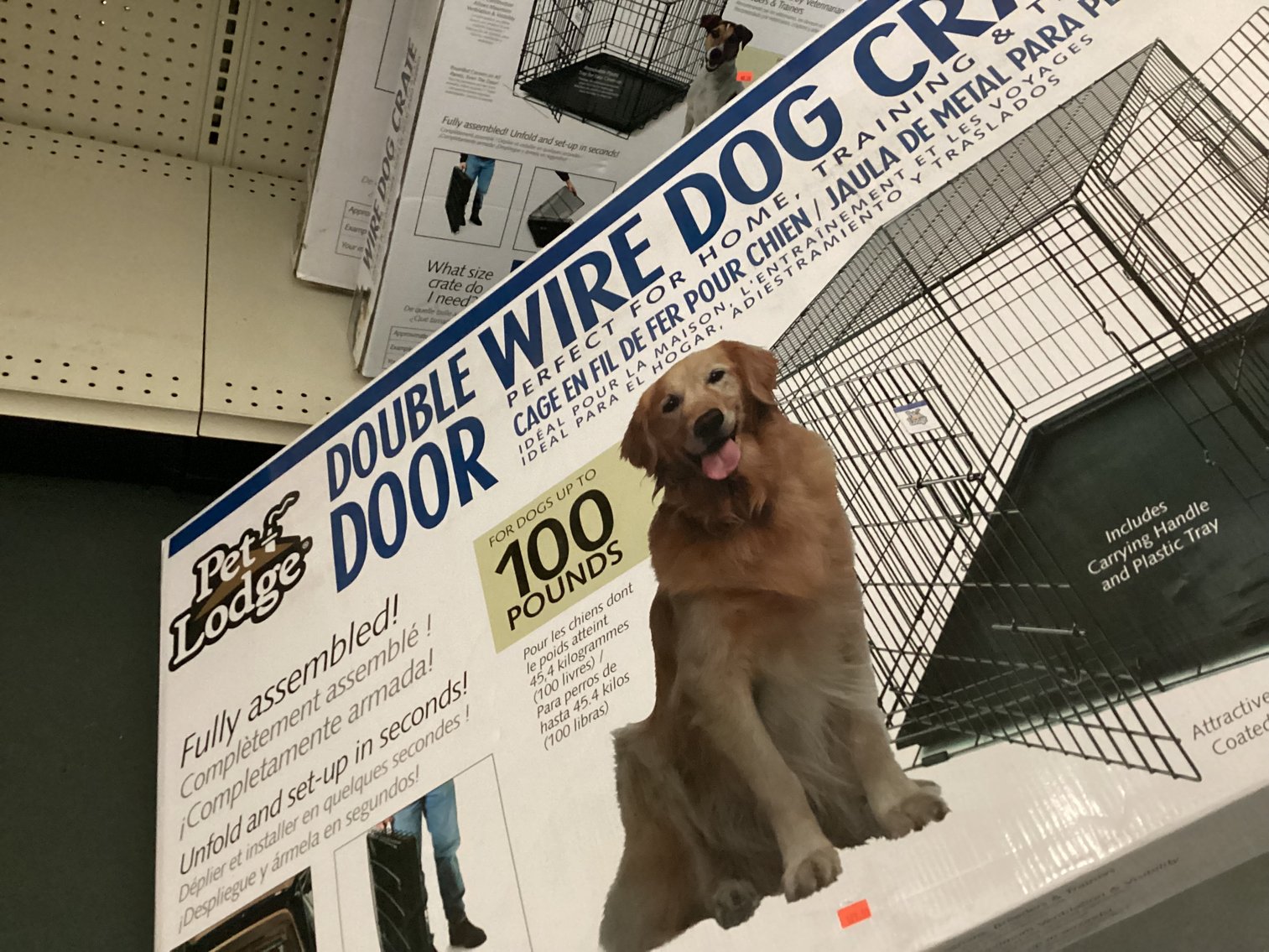 Image for Dog Crates - 30, 70, & 100 Pounds, Food, and Other Pet Supplies