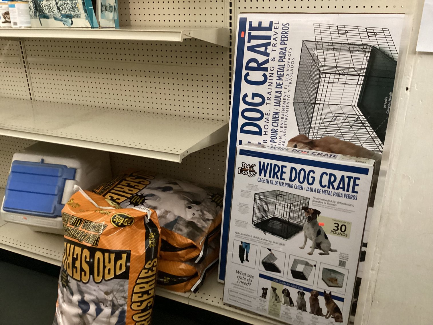 Image for Dog Crates - 30, 70, & 100 Pounds, Food, and Other Pet Supplies