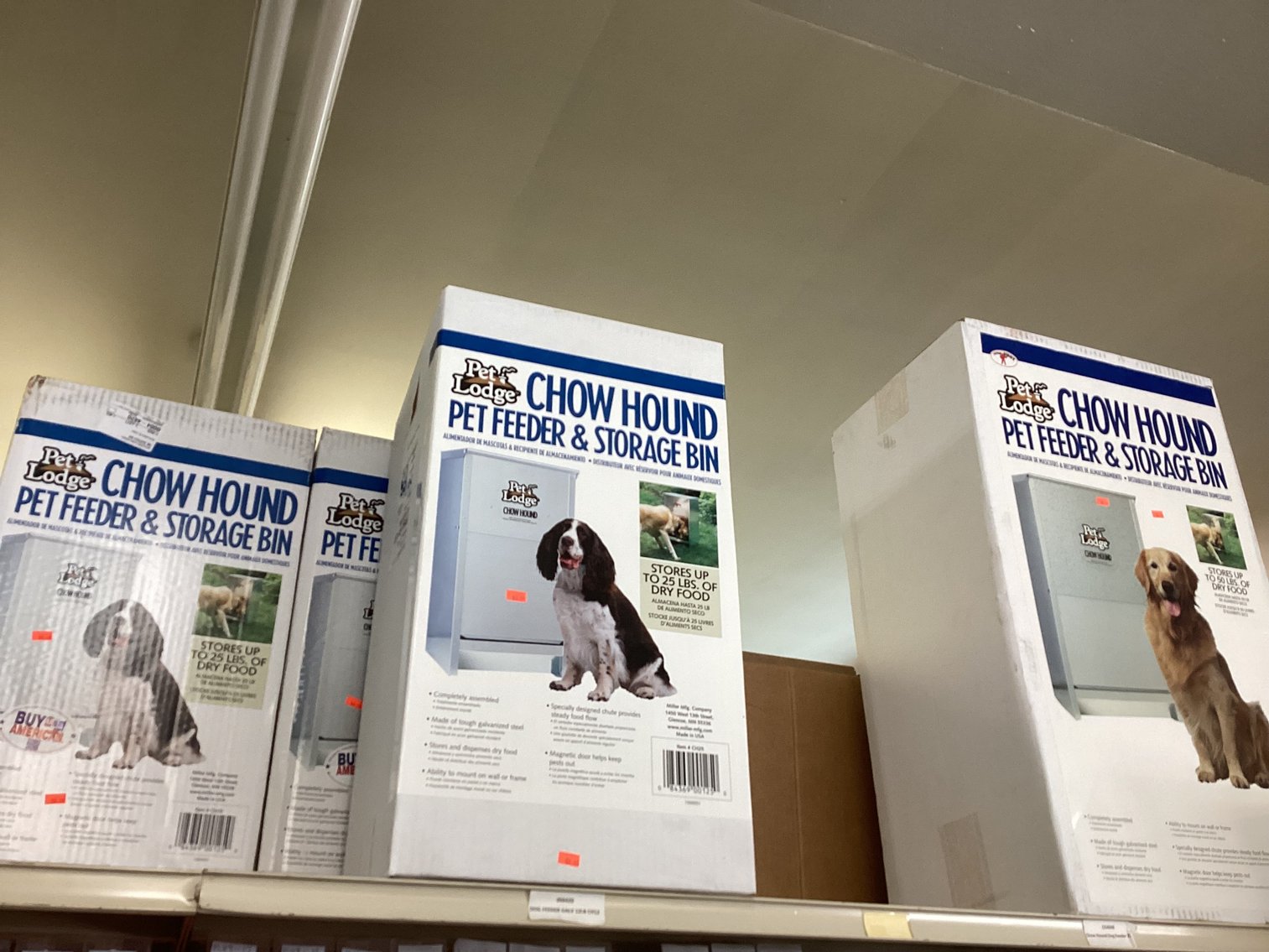 Image for Chow Hound Pet Feeder and Storage Bin(4)