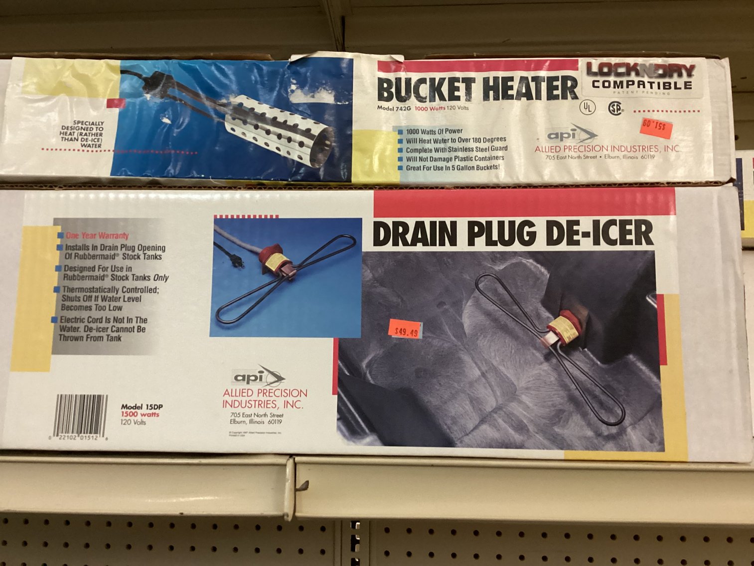 Image for Tank and Bucket Heaters