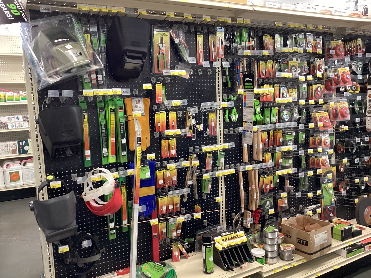 Image for Large Lot of Welding Supplies, Grinder, and Blades