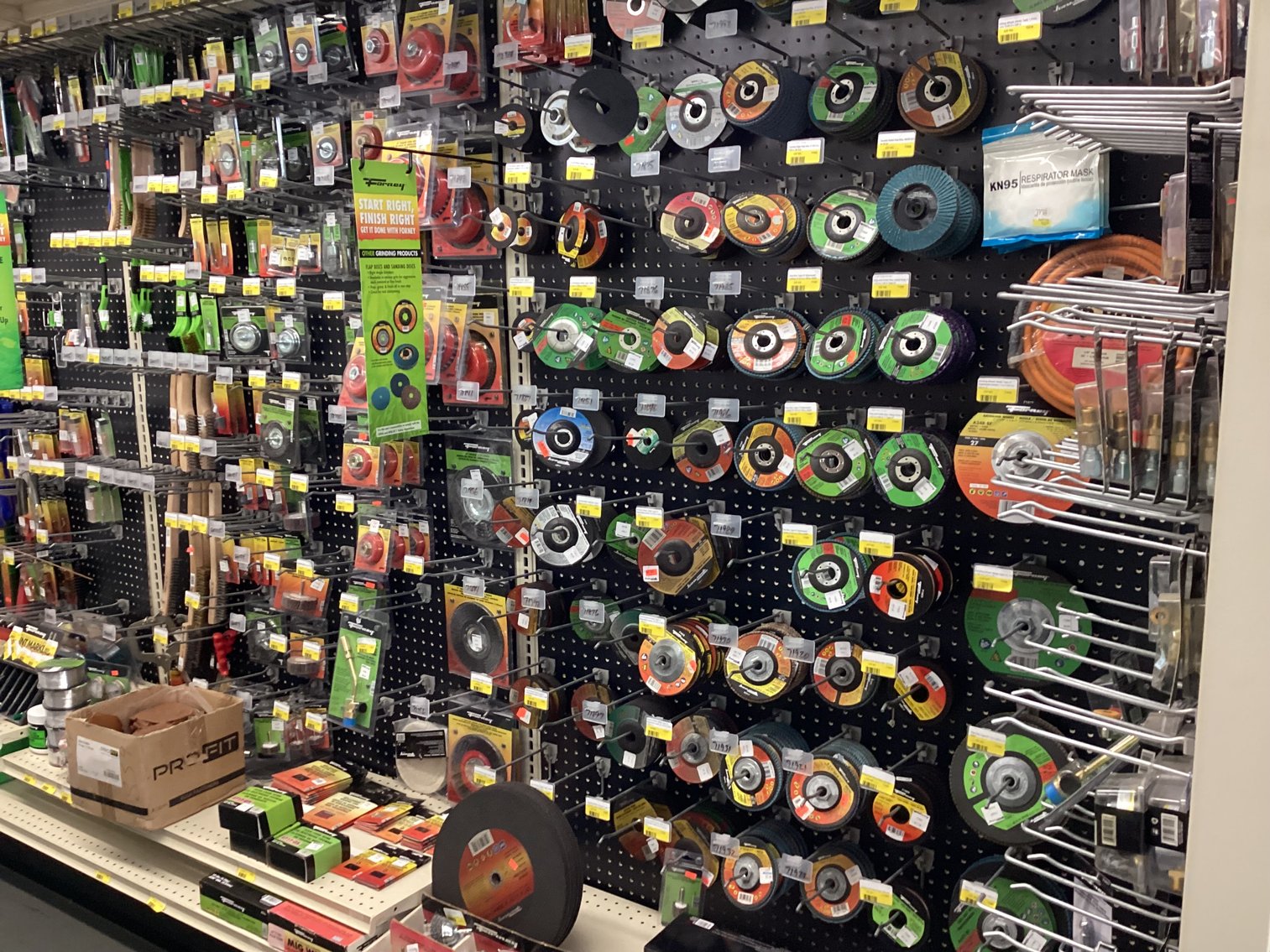 Image for Large Lot of Welding Supplies, Grinder, and Blades