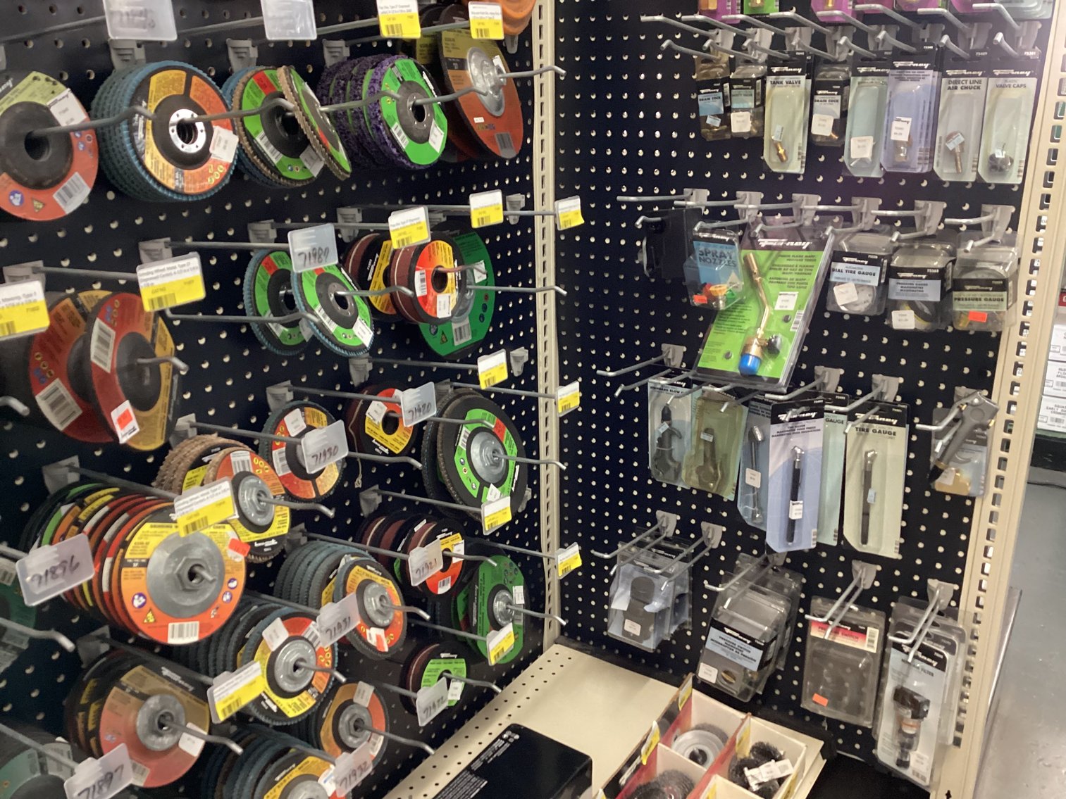 Image for Large Lot of Welding Supplies, Grinder, and Blades