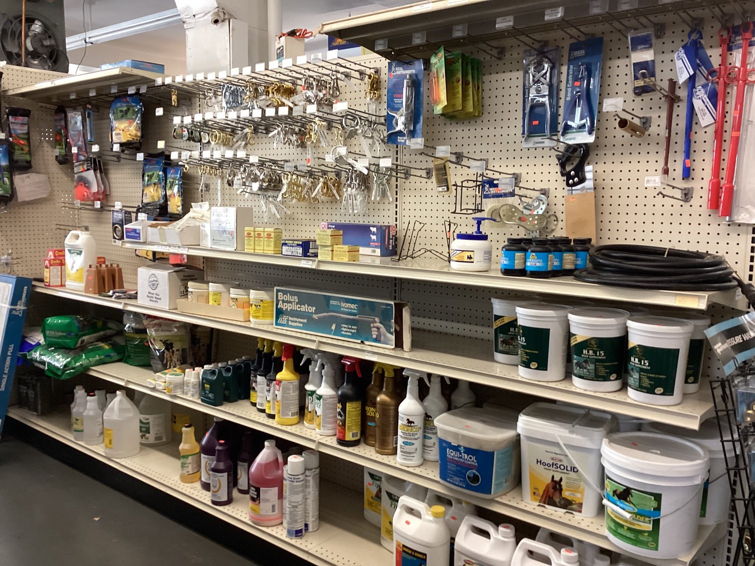 Image for Large Lot of Large Animal Supplies