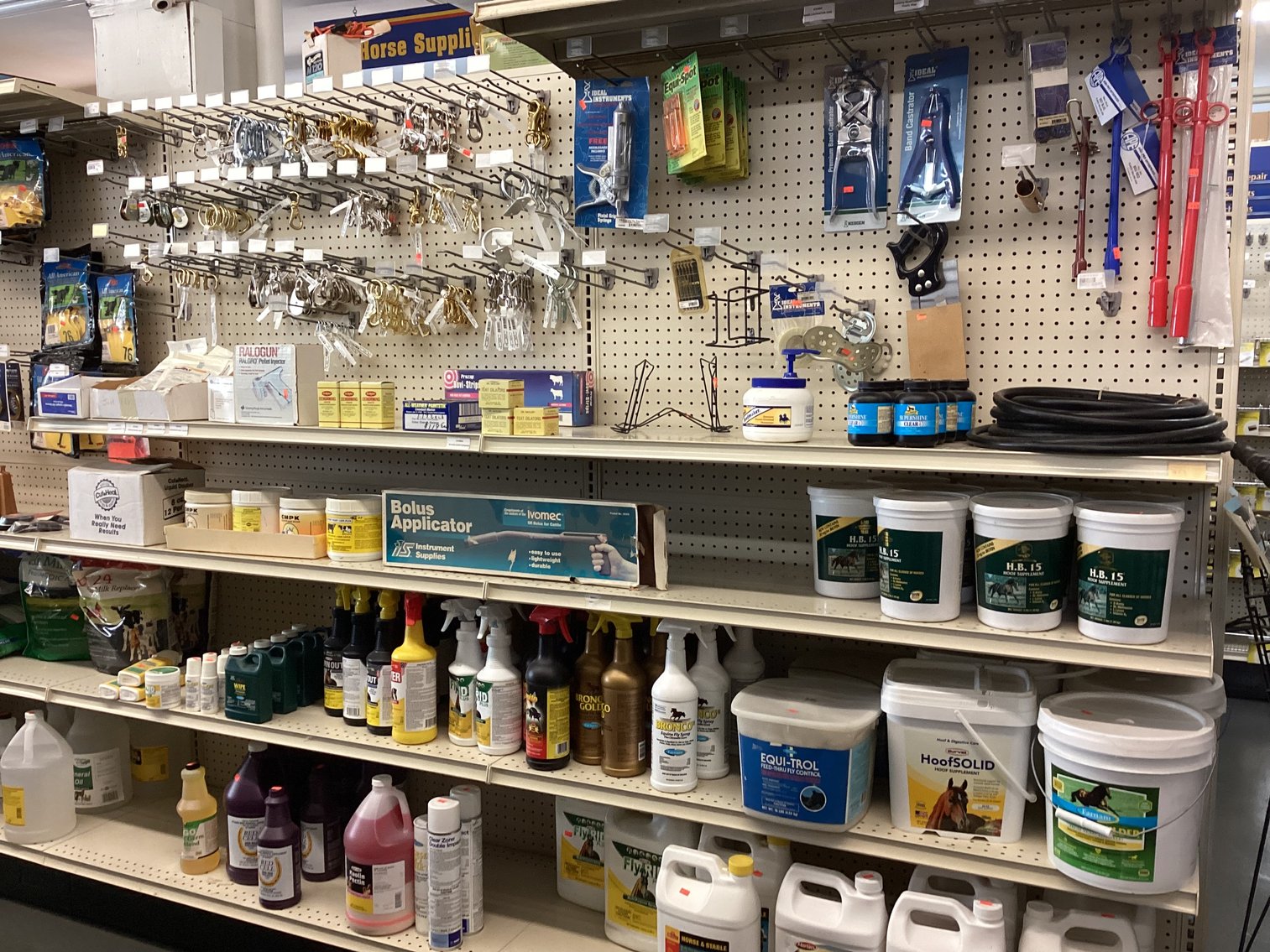 Image for Large Lot of Large Animal Supplies