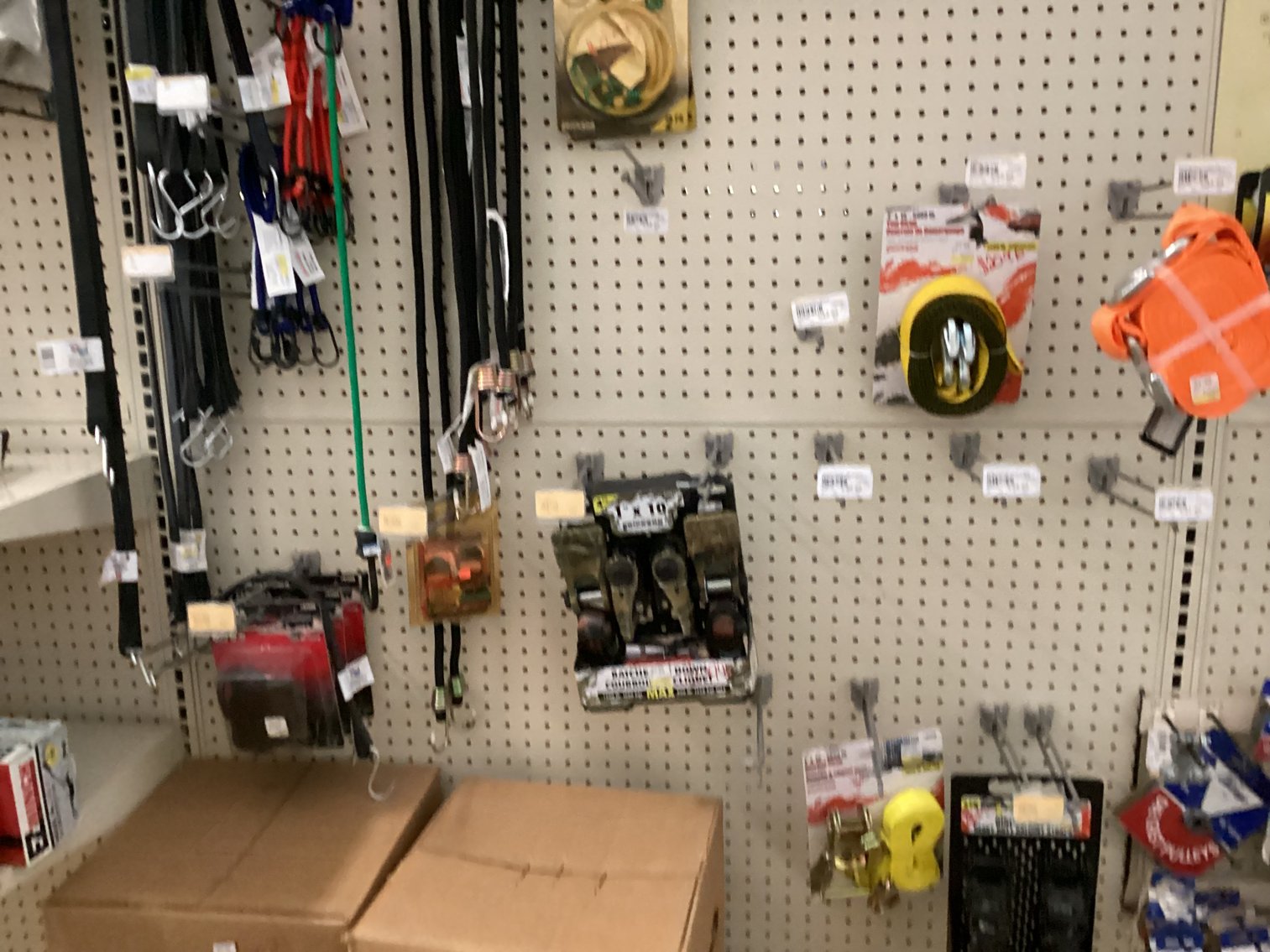 Image for Bungees, Ratchet Straps and 2 Floor Sweeps (Oil Based)