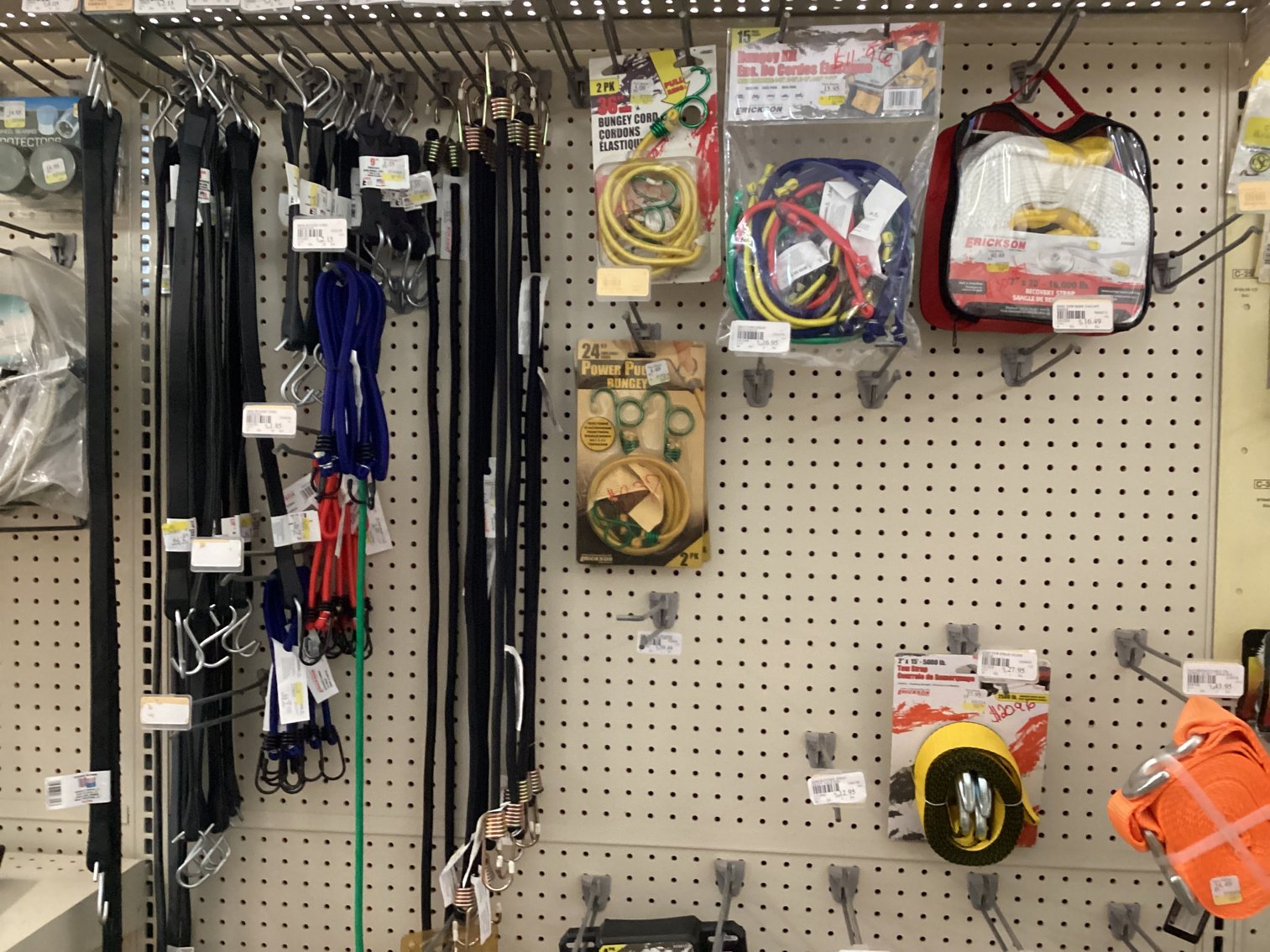 Image for Bungees, Ratchet Straps and 2 Floor Sweeps (Oil Based)