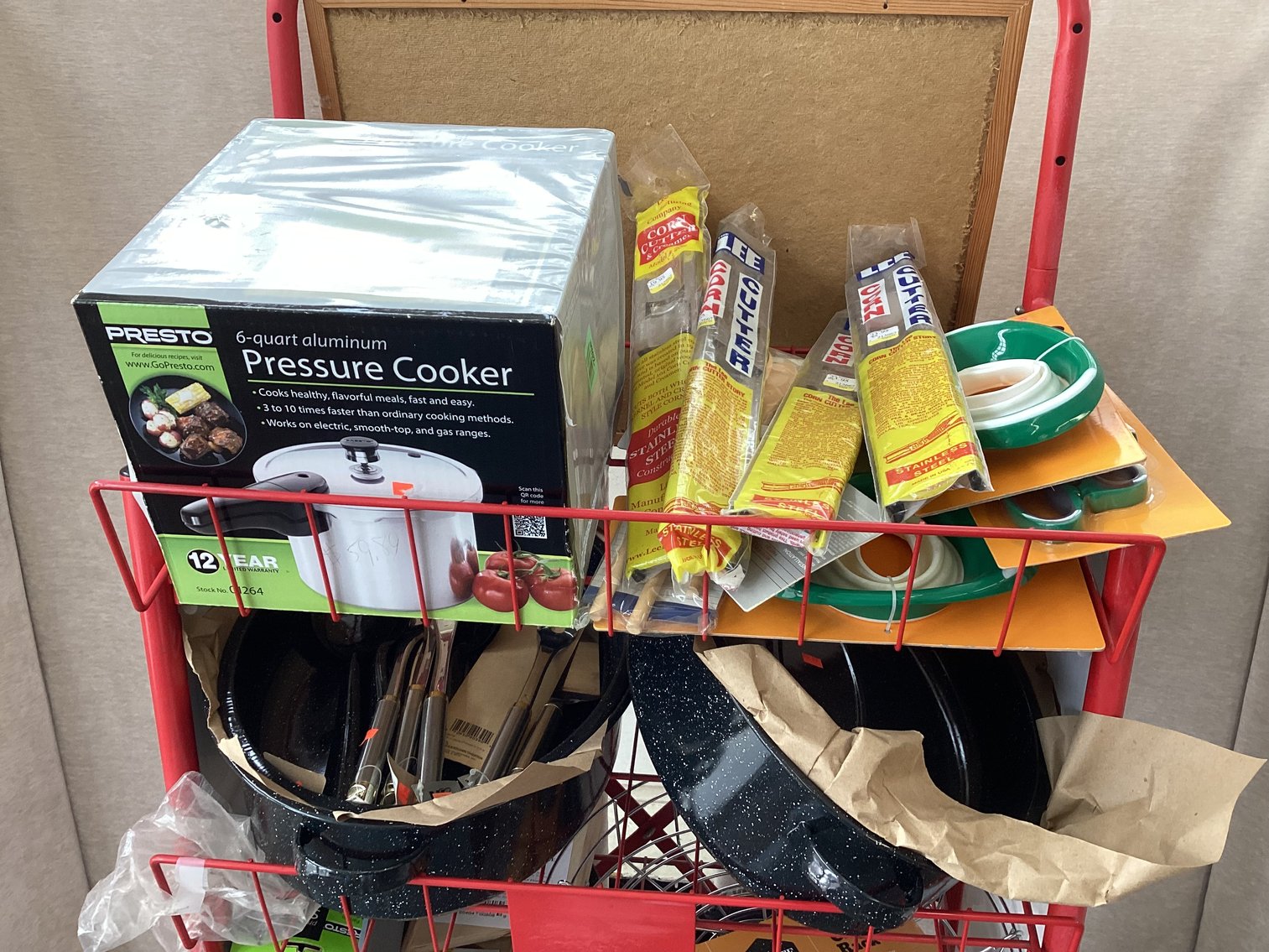 Image for Cooking And Canning Lot with Display