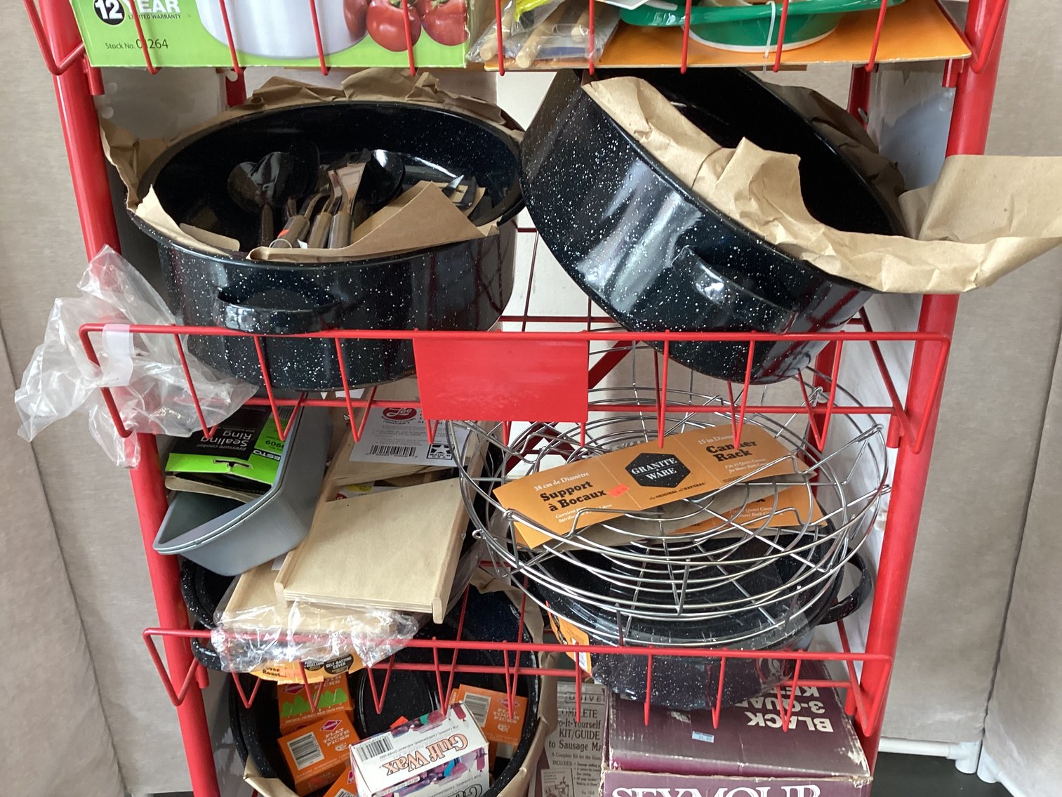 Image for Cooking And Canning Lot with Display