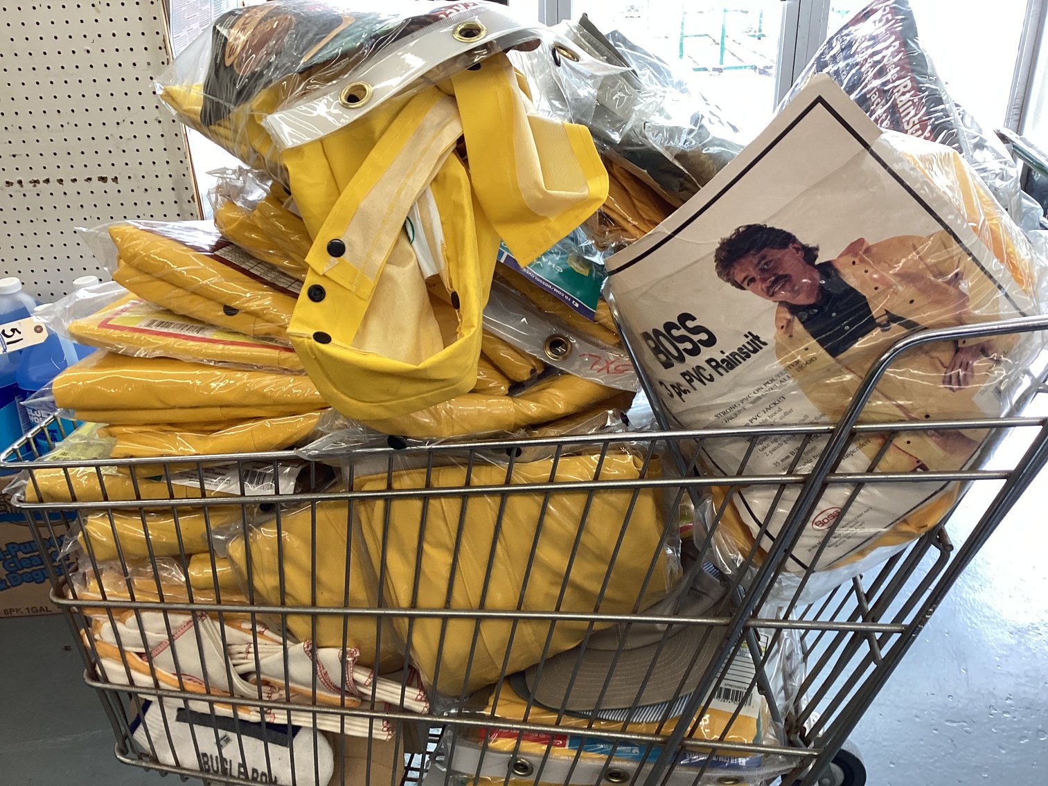 Image for Boss 3 pc Vinyl Rain Suits - Size Sm- XXXXXL