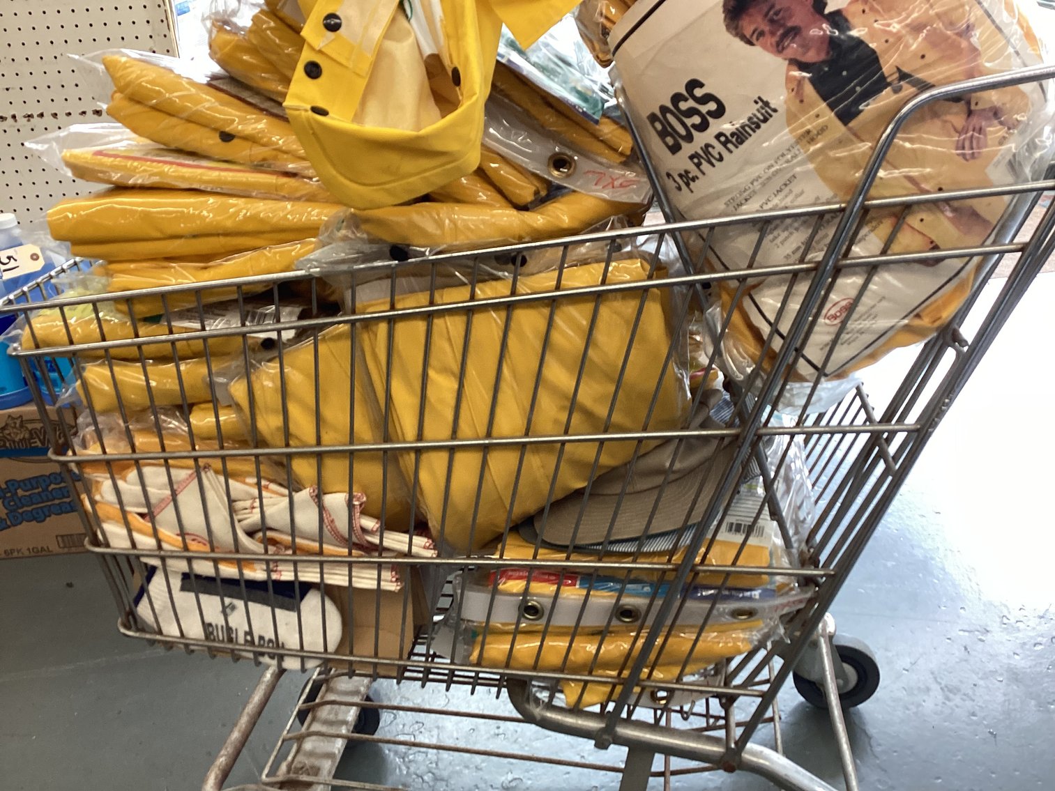 Image for Boss 3 pc Vinyl Rain Suits - Size Sm- XXXXXL