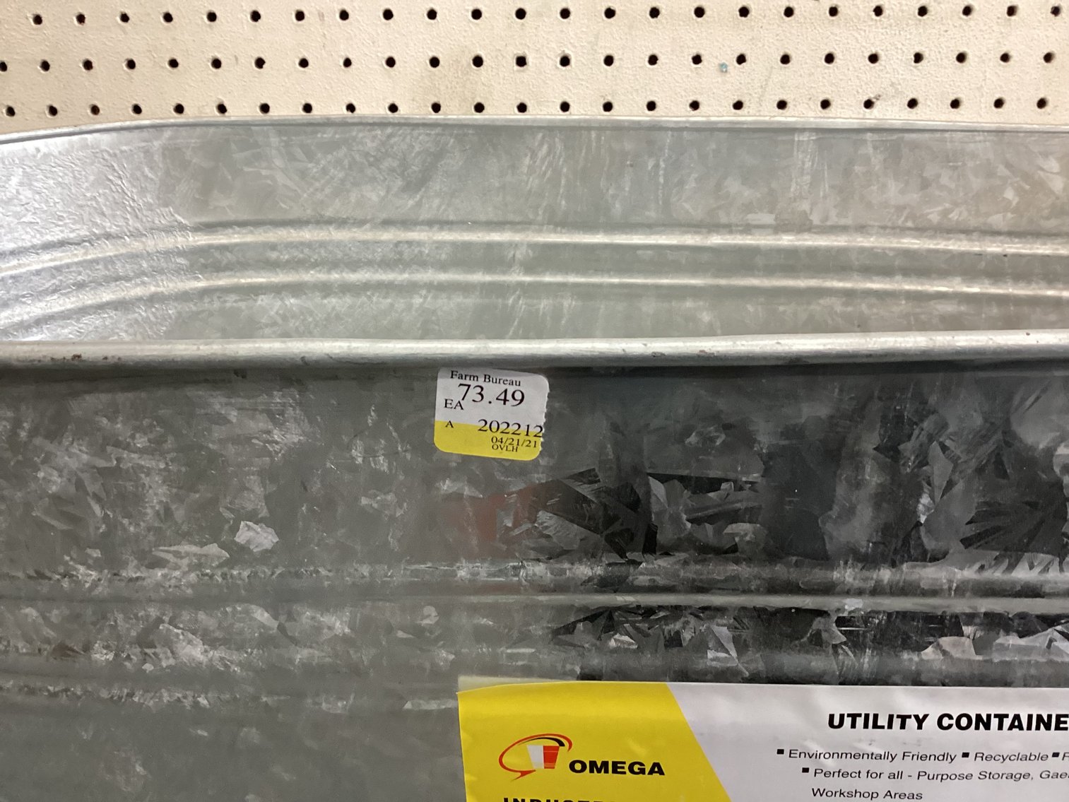 Image for Galvanized Tub