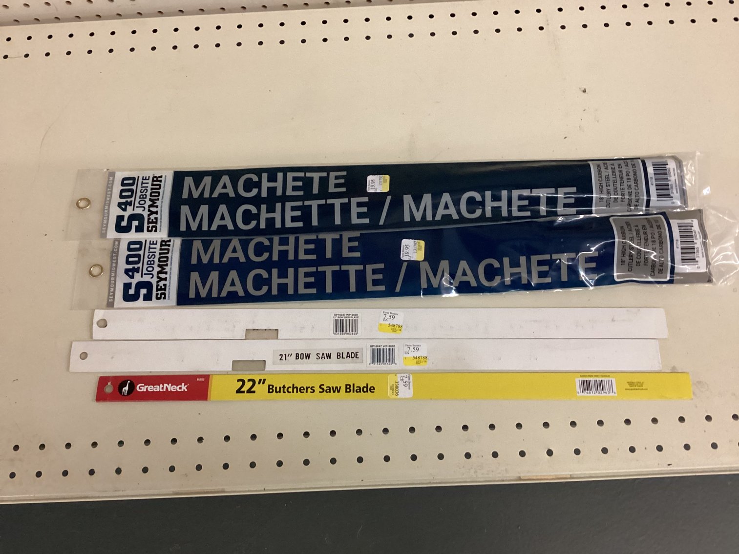 Image for Machetes and Saw Blades