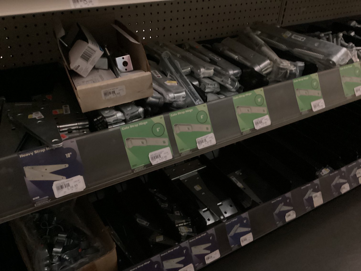 Image for Assortment of Farm Gate Hinges