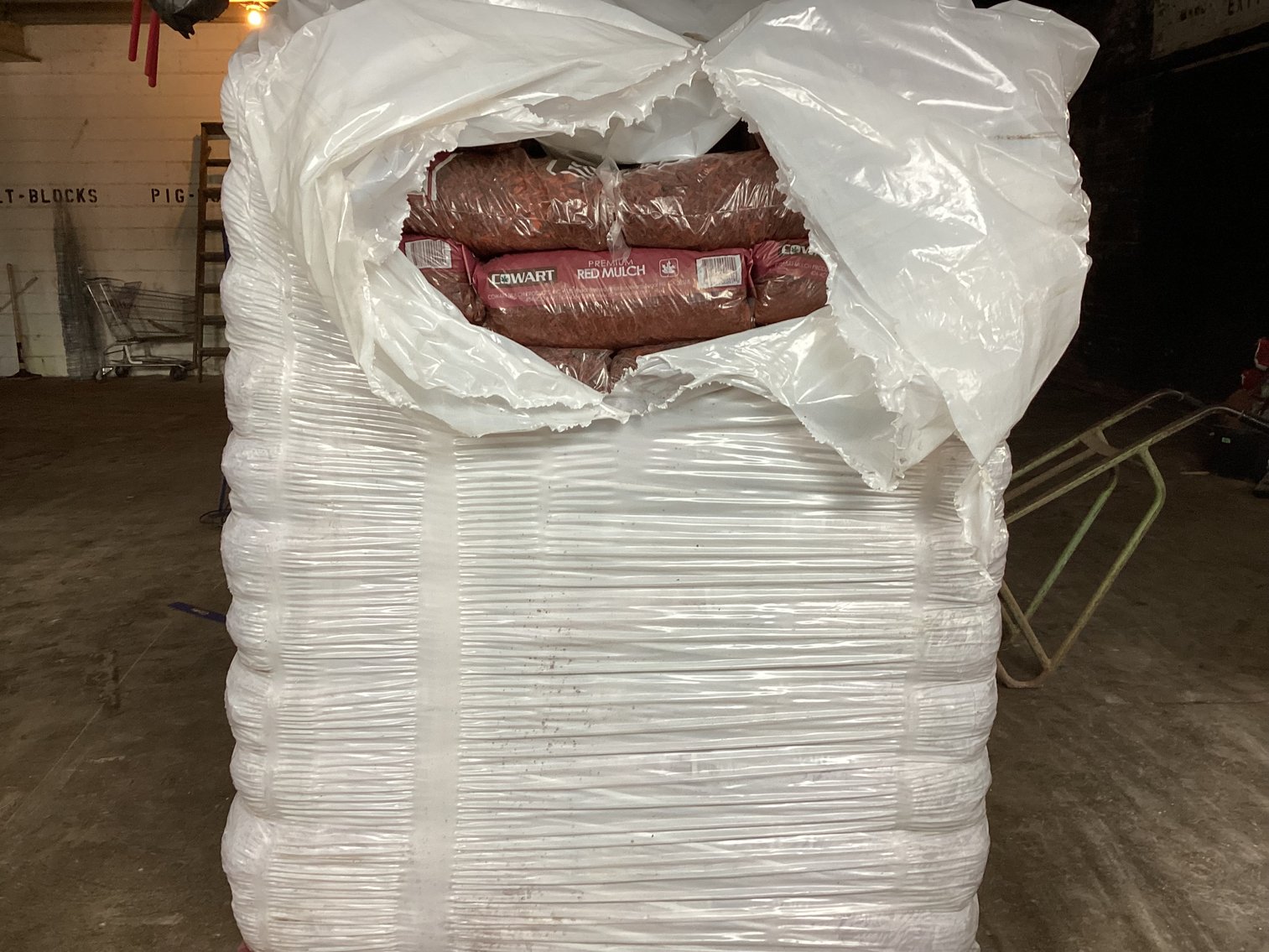 Image for Pallet of Red Mulch