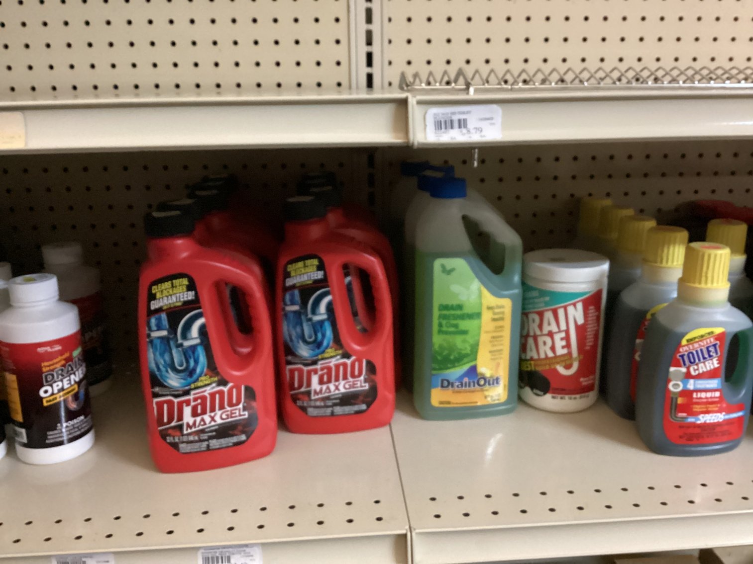 Image for Drain Cleaner and Drain Snake