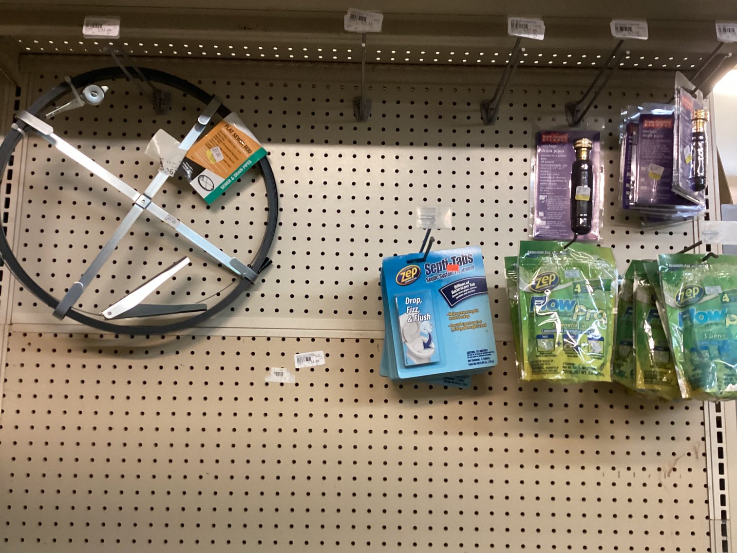 Image for Drain Cleaner and Drain Snake