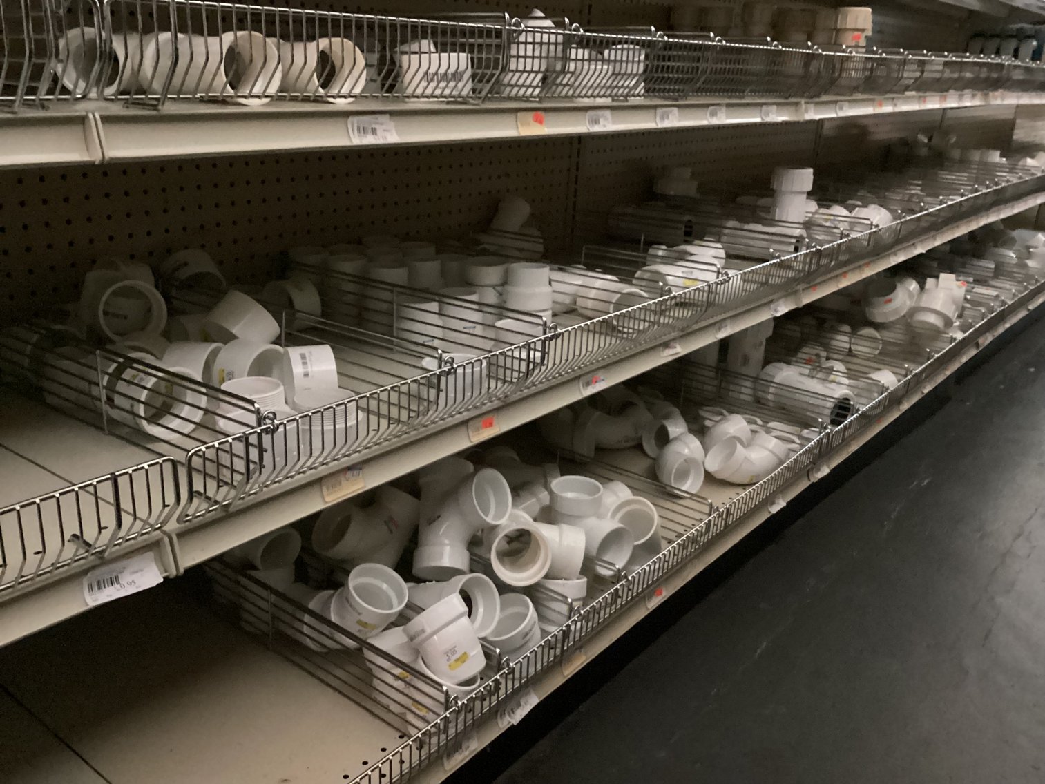 Image for PVC Fittings and Box of 3” Couplings