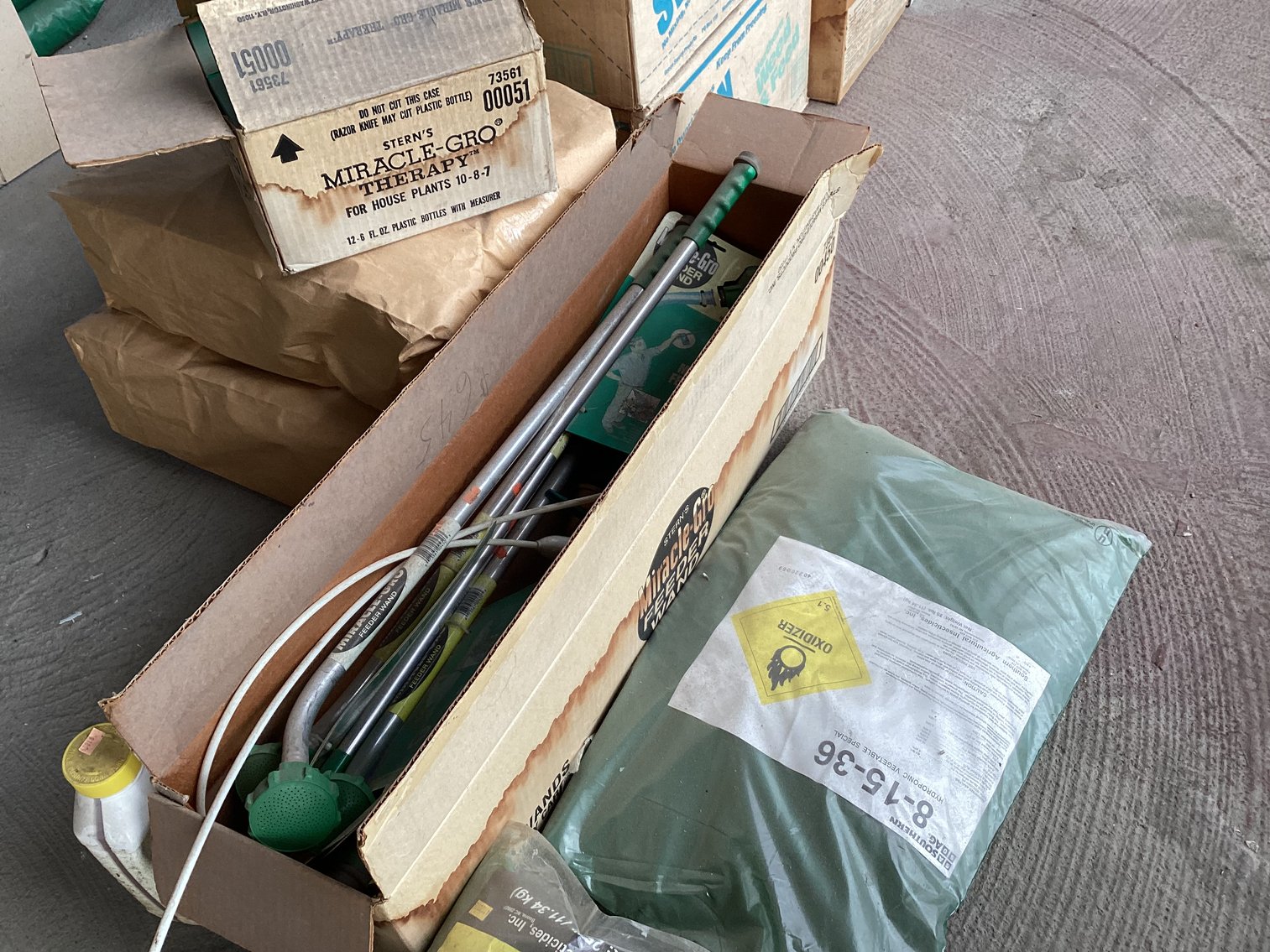 Image for Miracle Gro and other Fertlizers