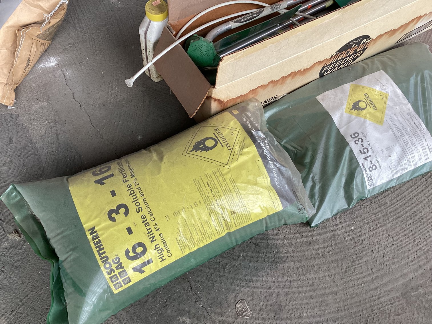 Image for Miracle Gro and other Fertlizers