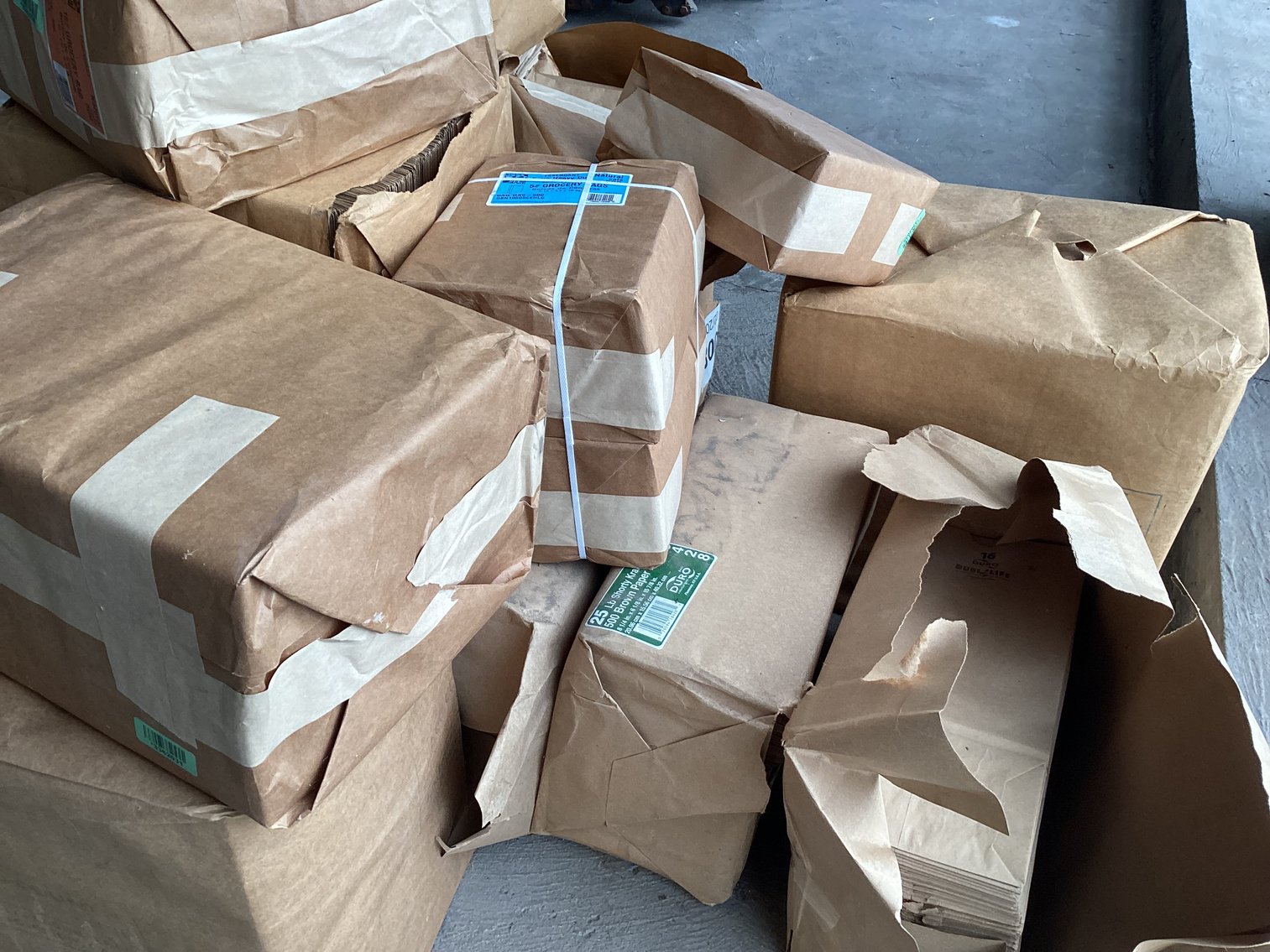 Image for Bags - Craft Paper - Large Lot