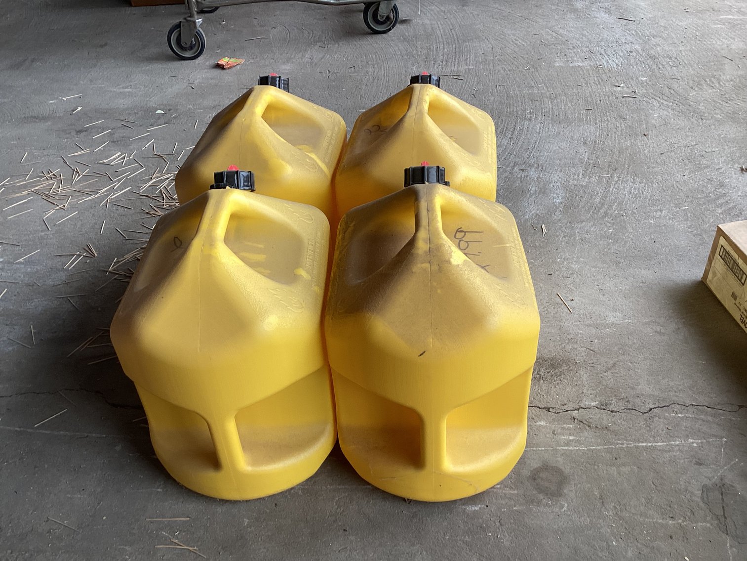 Image for Four 5 Gallon Diesel Cans - New