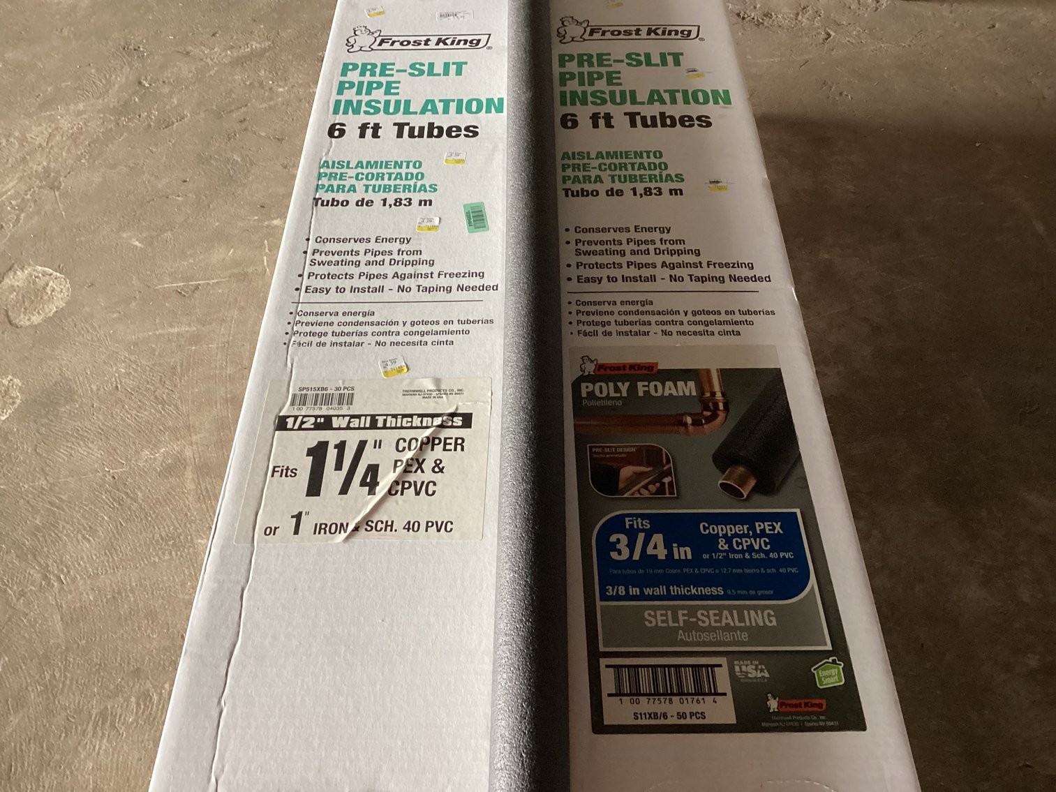 Image for Pre Split Pipe Insulation