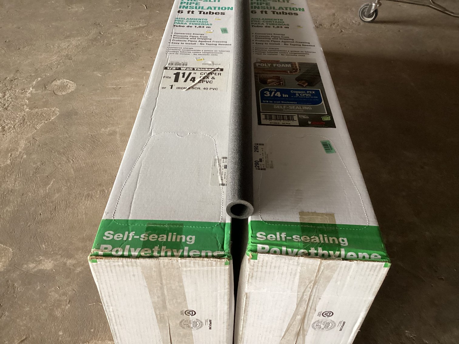 Image for Pre Split Pipe Insulation