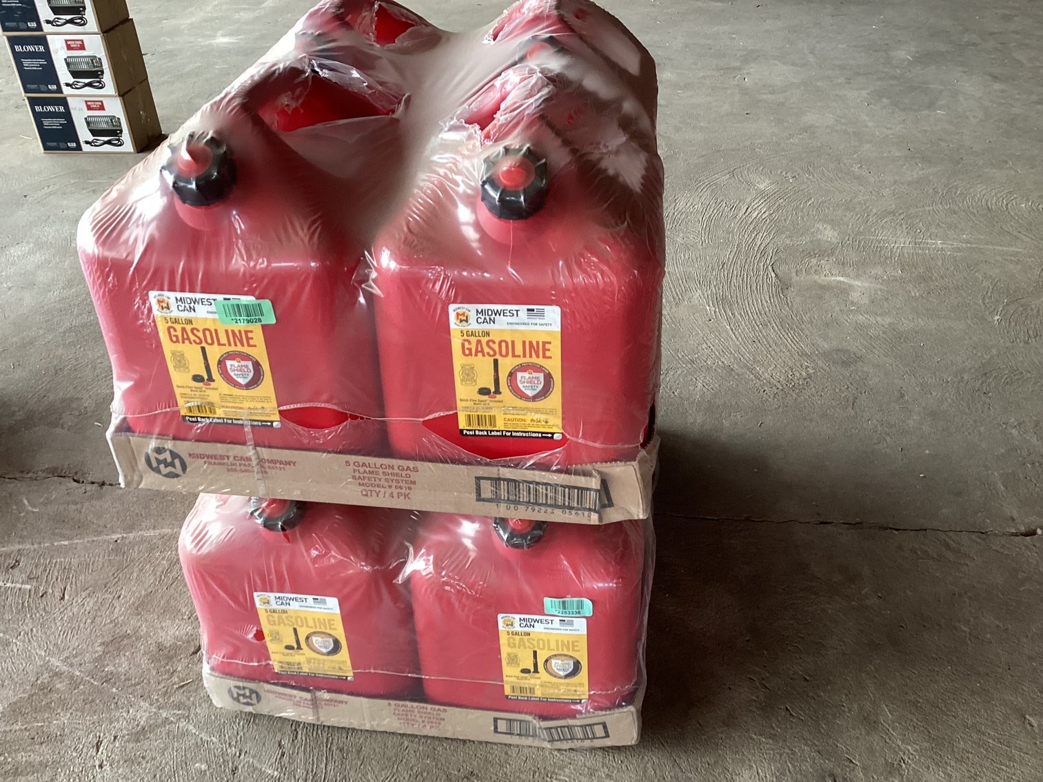 Image for Gasoline Cans - Eight 5 gallon Cans