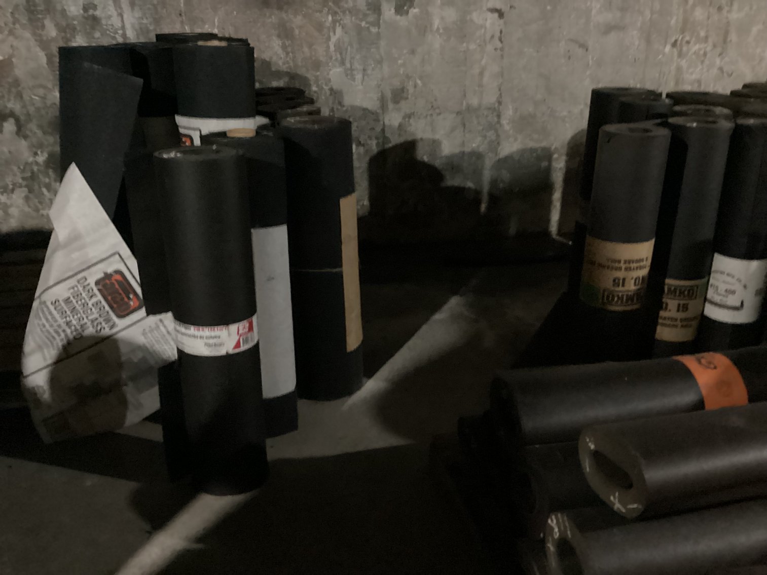 Image for Mineral Roll Roofing and Tar Paper