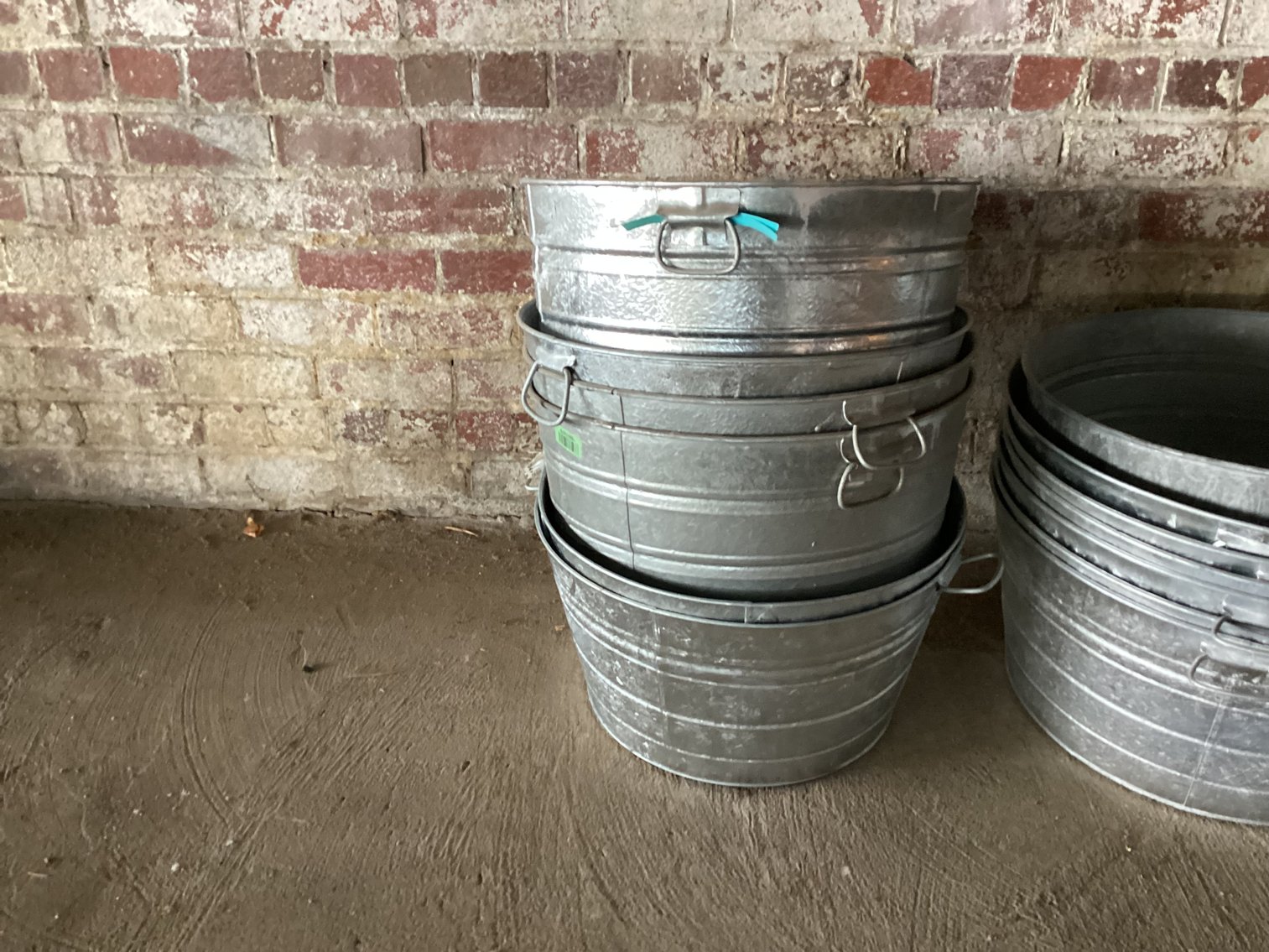 Image for Galvanized Wash Tubs
