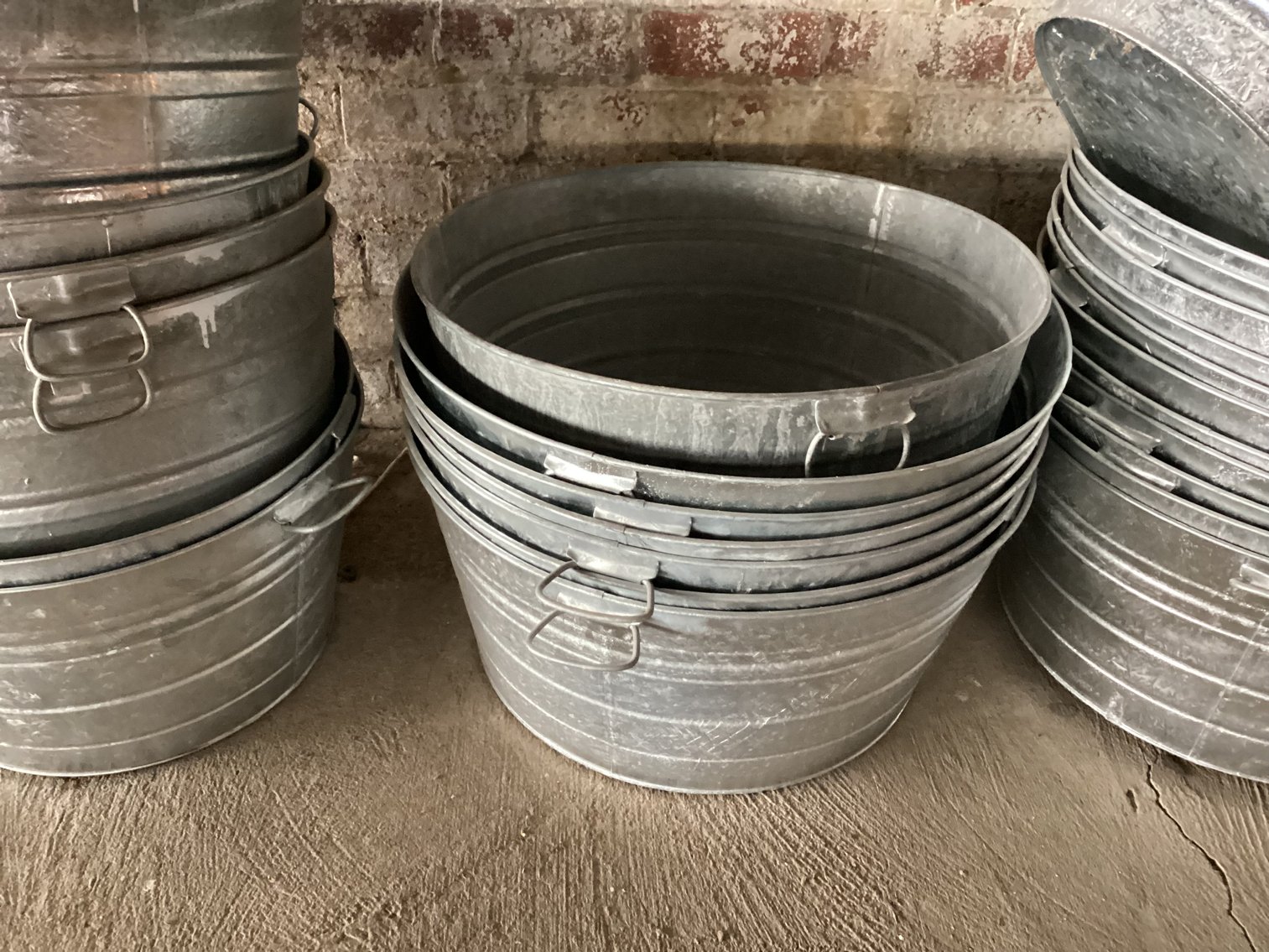 Image for Galvanized Wash Tubs